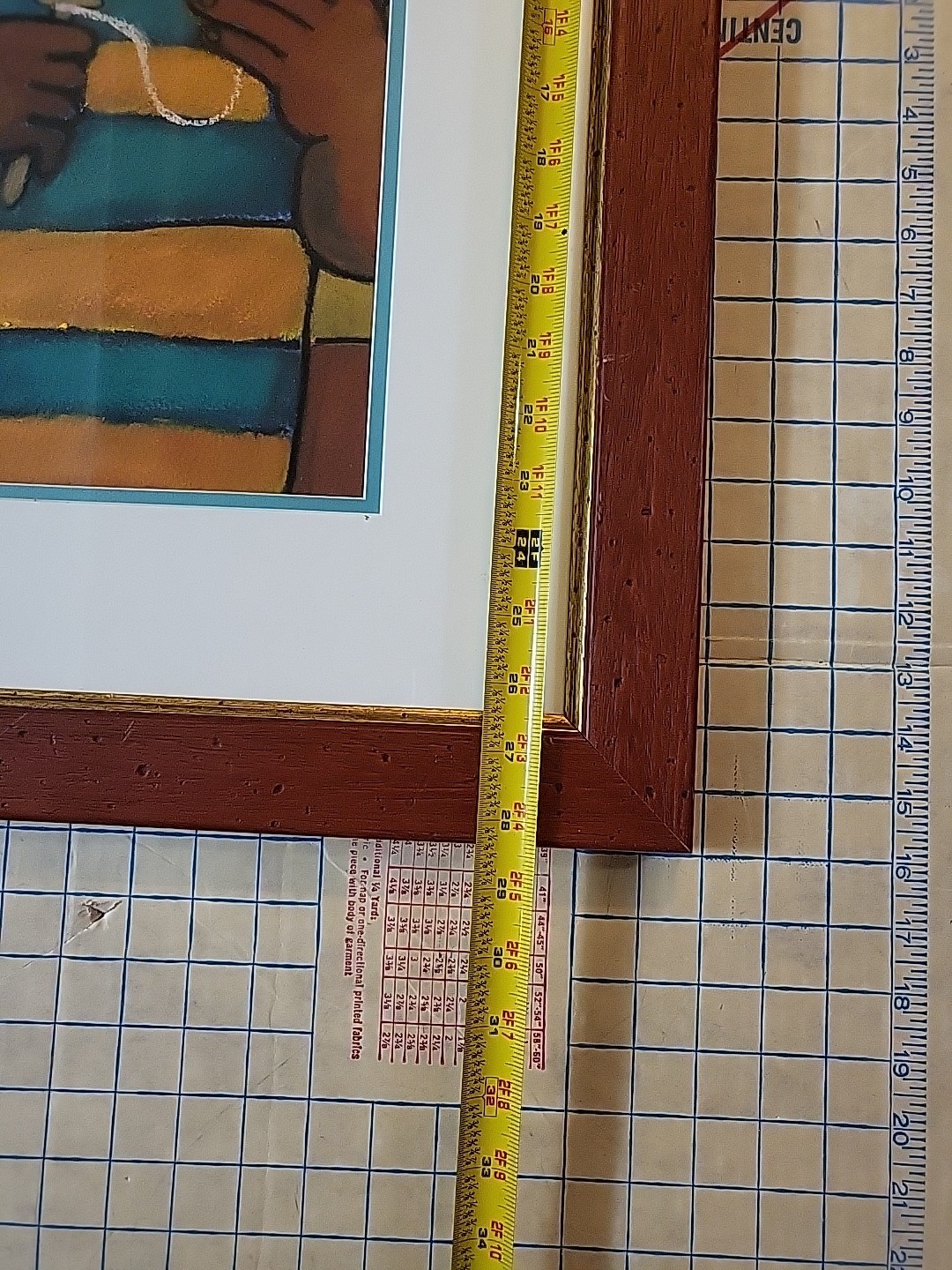 Victor Uhthoff Original Painting gouache «El Balero» Pastel 1999 Framed Mexico