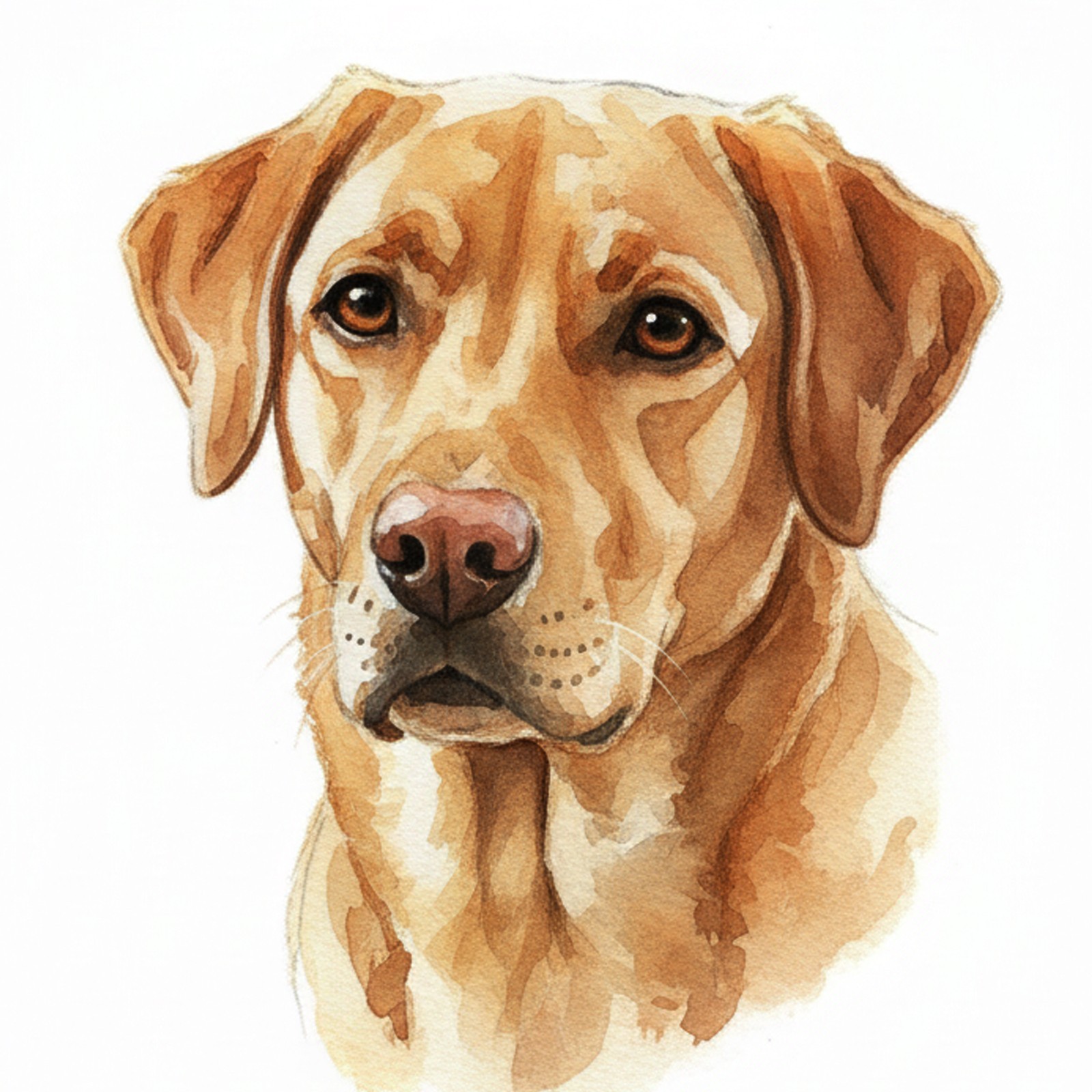 Original 8×10 Size Custom Hand painted watercolor Pet portraits