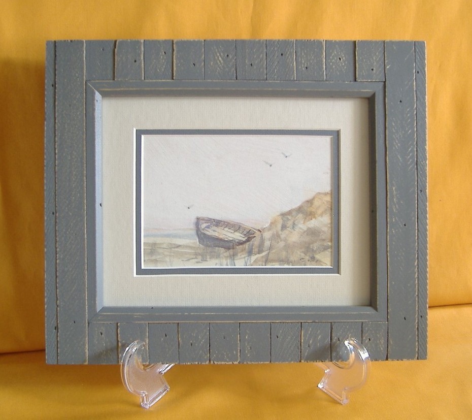 Original CHRIS BENVIE (sm) Painting * Listed RI Impressionist BEACH HOUSE DECOR