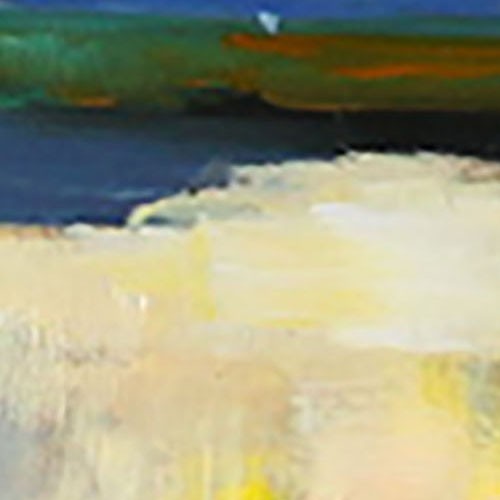 LANDSCAPE Oil painting contemporary 8×8 UKRAINE