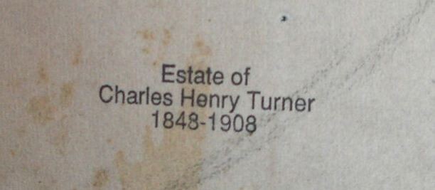 Charles Henry Turner – Double-Sided Estate-Stamped Art Painting & Self Portrait