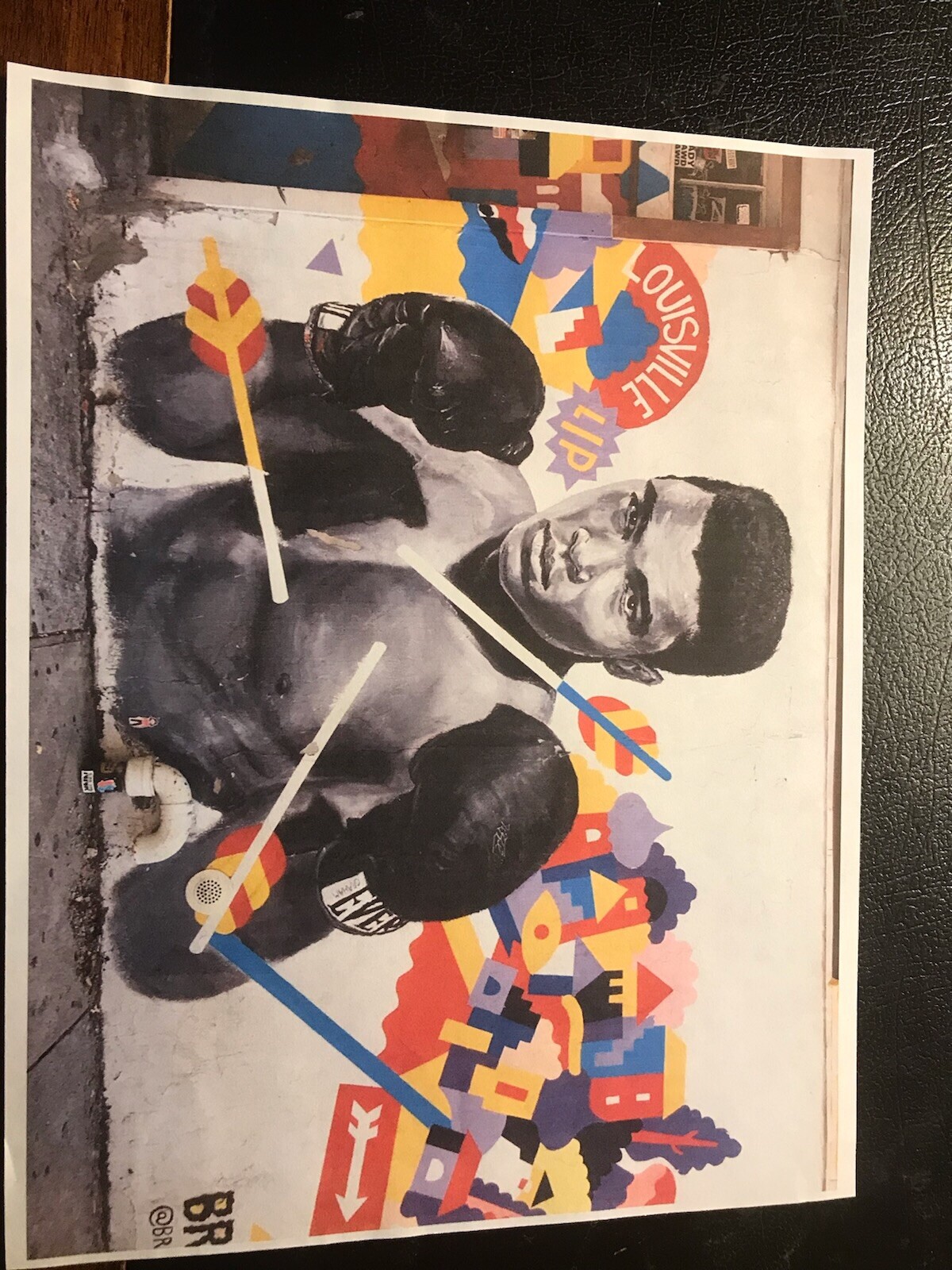 Muhammad Ali Boxer Sports 8 X 10 Portrait Print/Drawing.