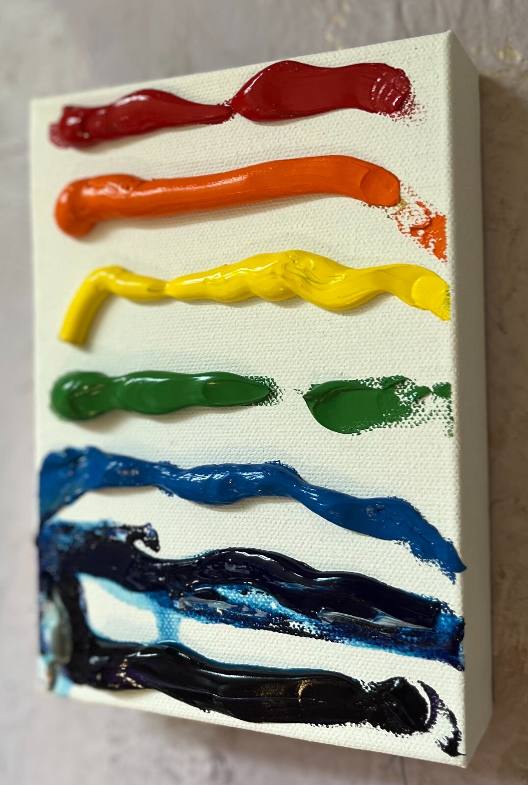 Rainbow, Oil Painting, Gallery, Abstract Arts