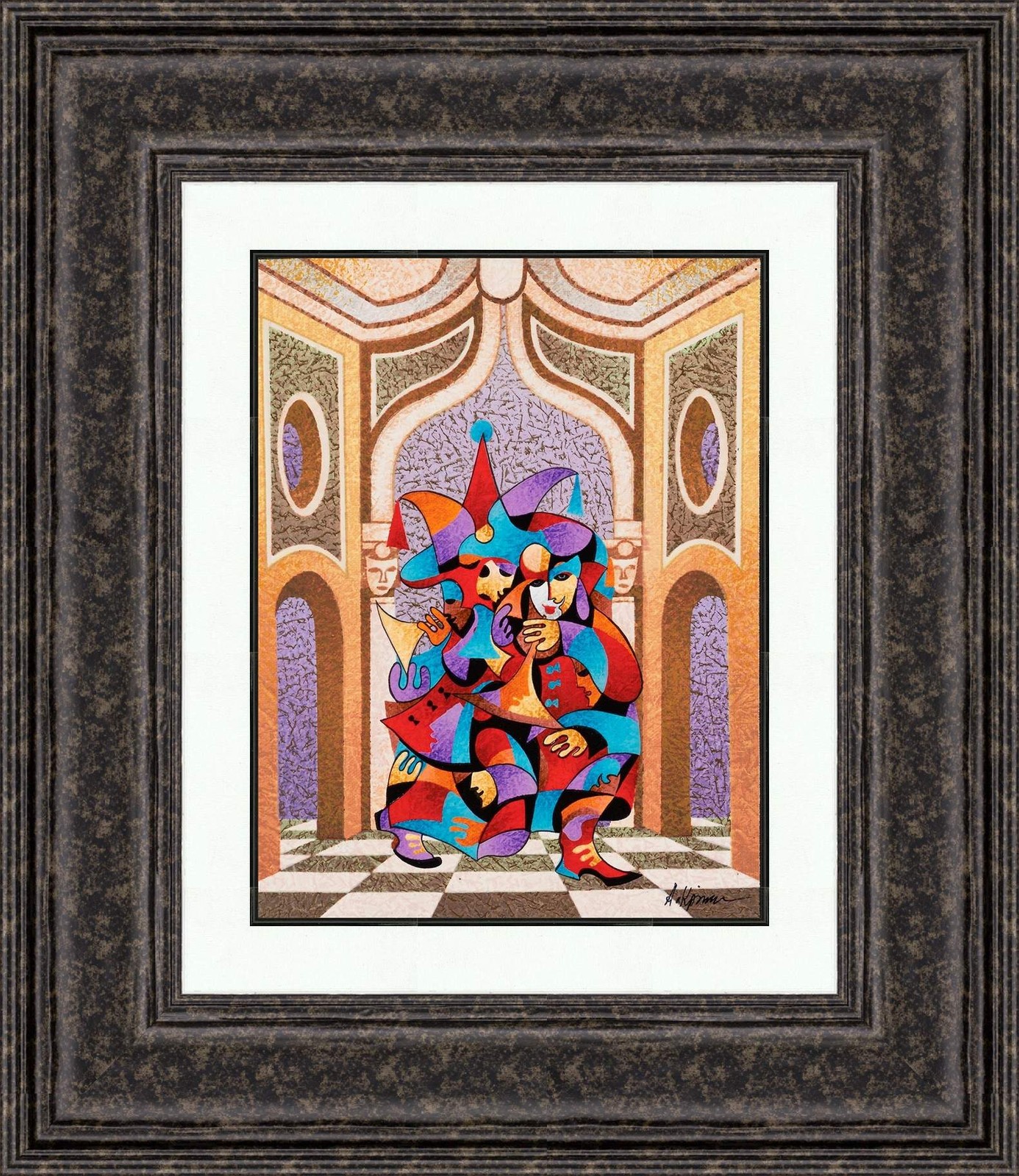 Anatole Krasnyansky «Joker’s Ballroom» (2013) Hand-Embellished Limited Edition