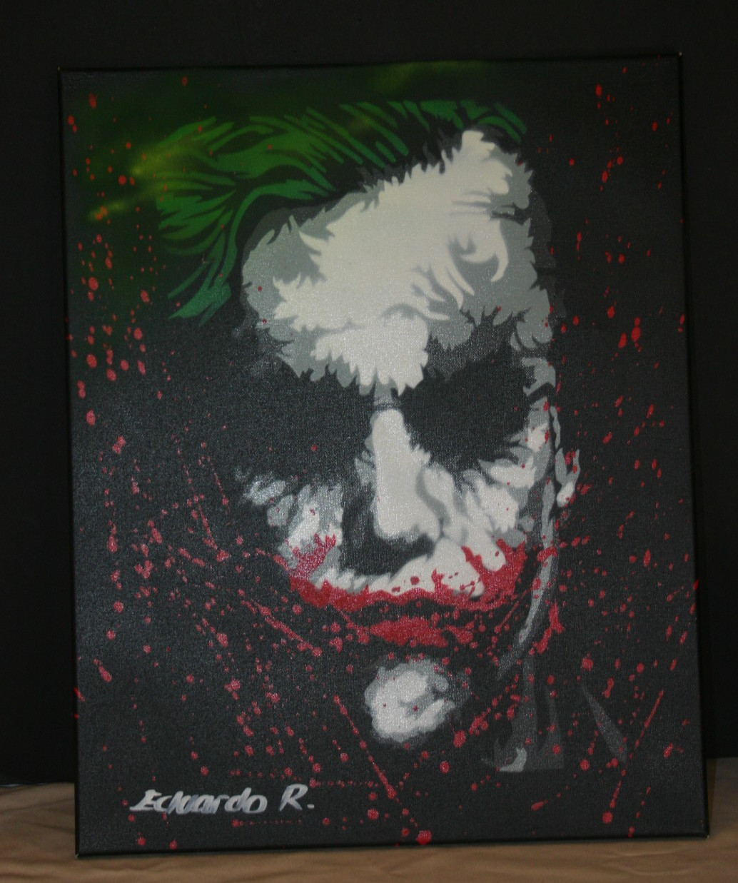 The Joker Street Painting Art B-251
