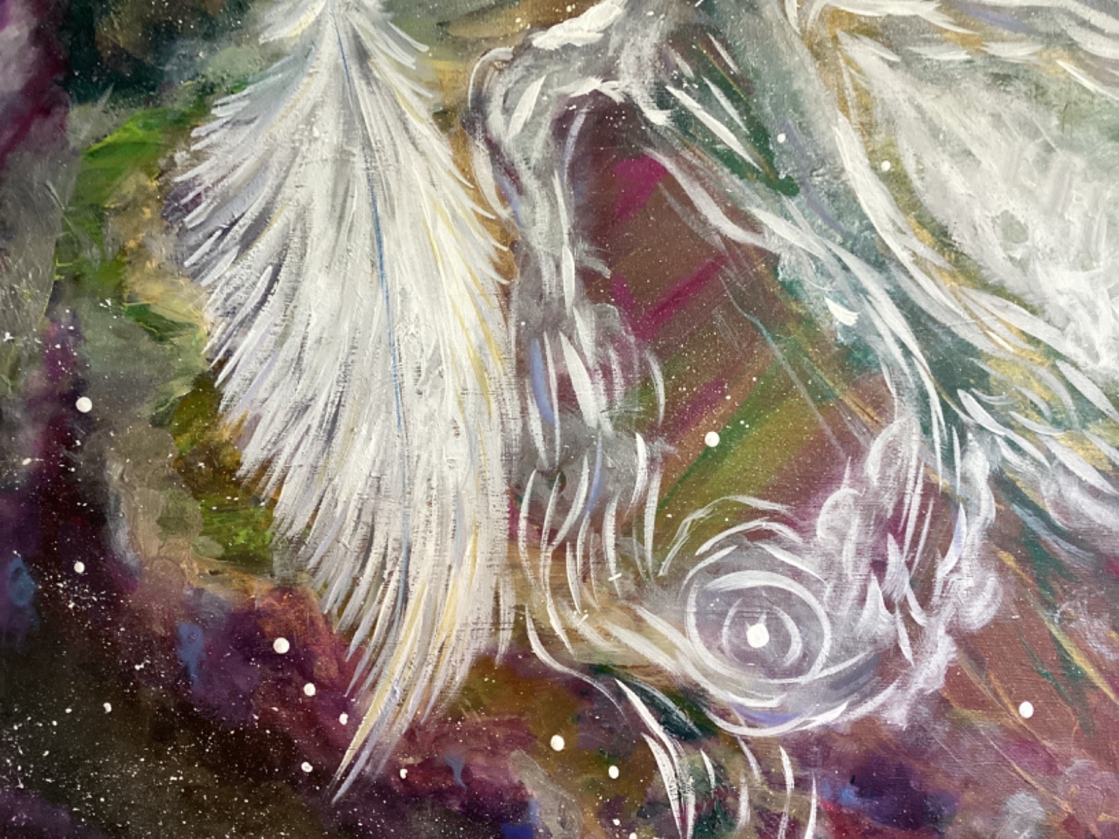 Celestial Awakening Codes – High Frequency Galaxy Painting Colab Yaakov & Tatara