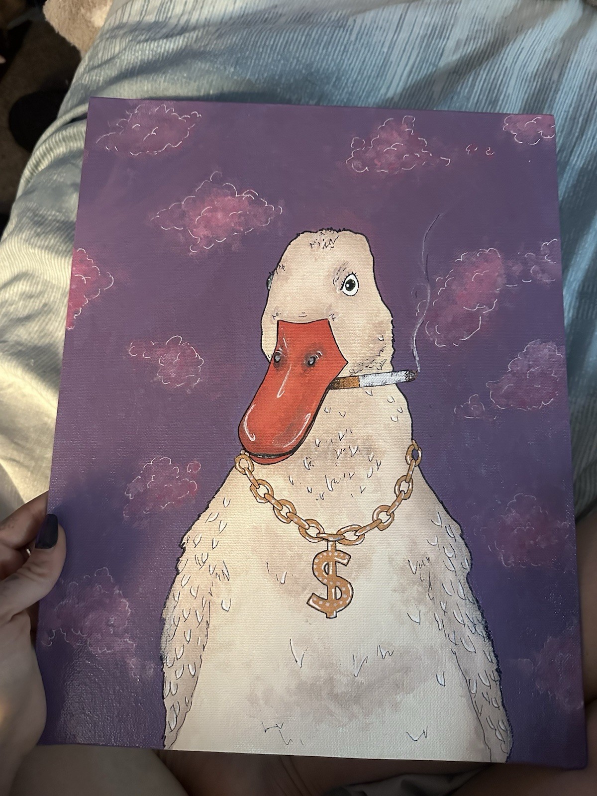 Painted myself! Just for a good smile