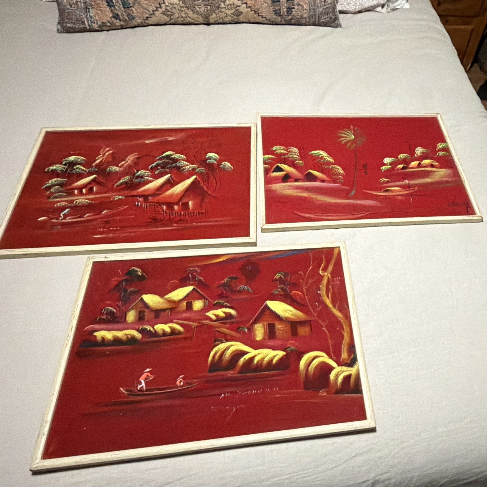 Vintage oriental art