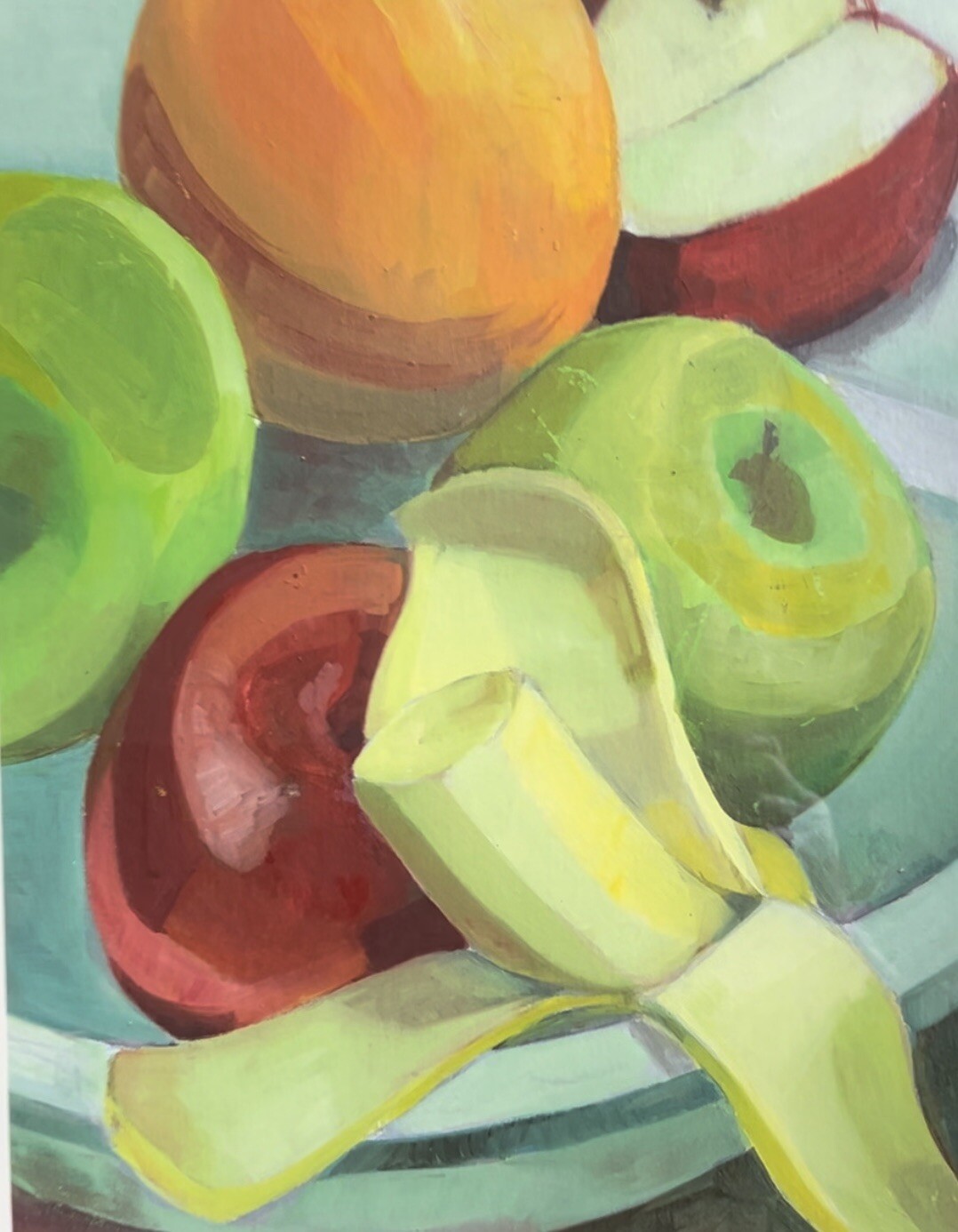 Debbie Mueller, Sarasota, Florida, “Fall Fruit,” 20×16”