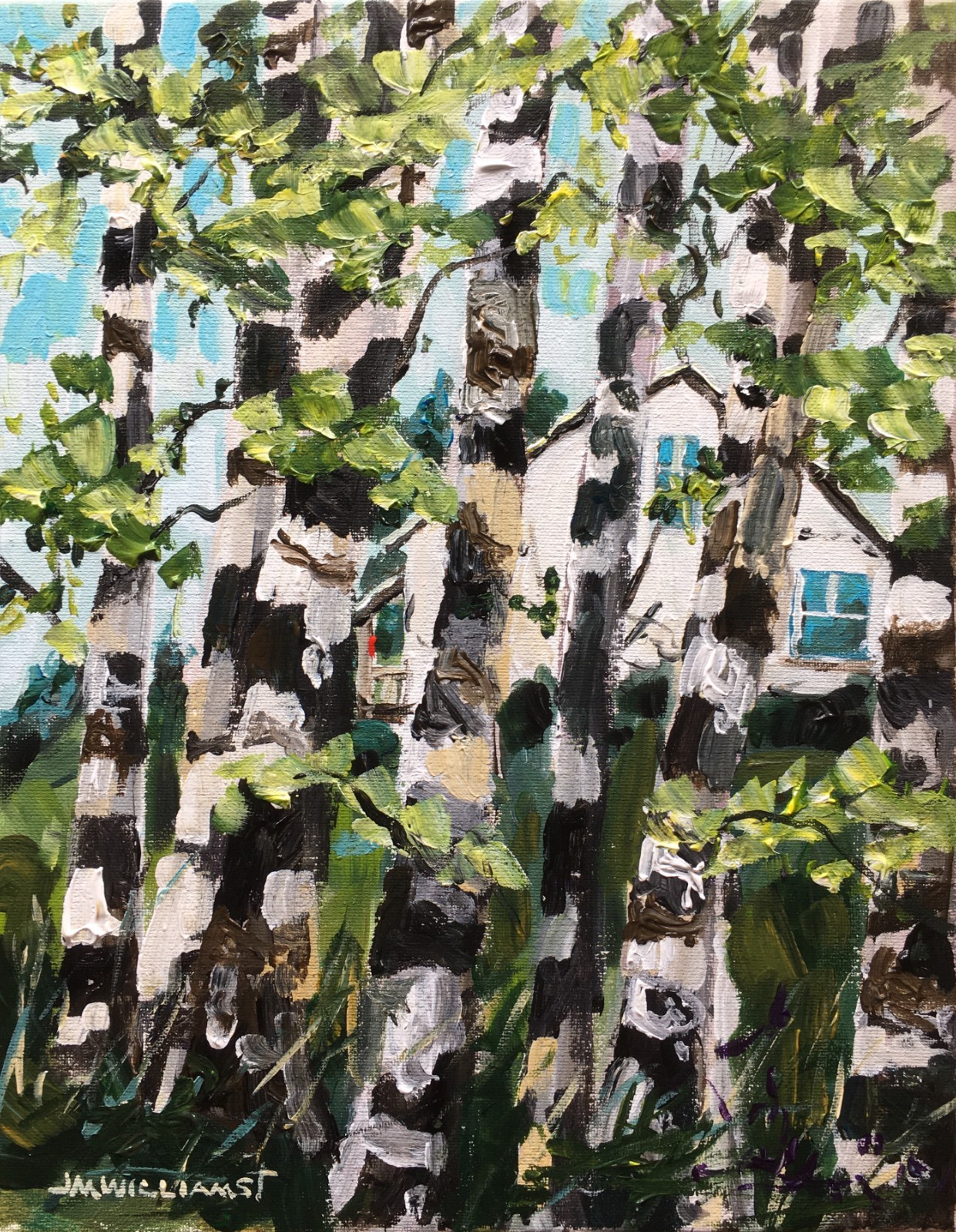 White Birches .White House