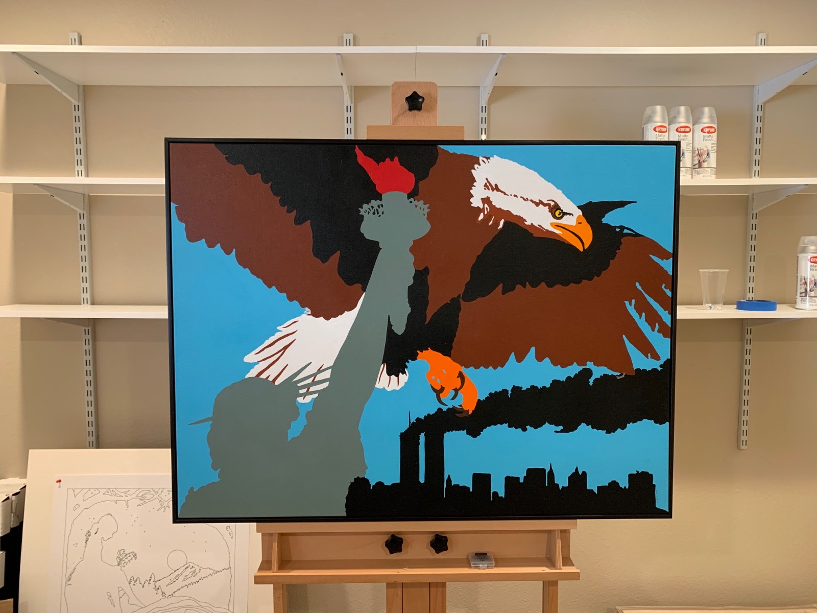 9/11: «America Responds (b) – September 11, 2001» – World Trade Center, NYC, USA