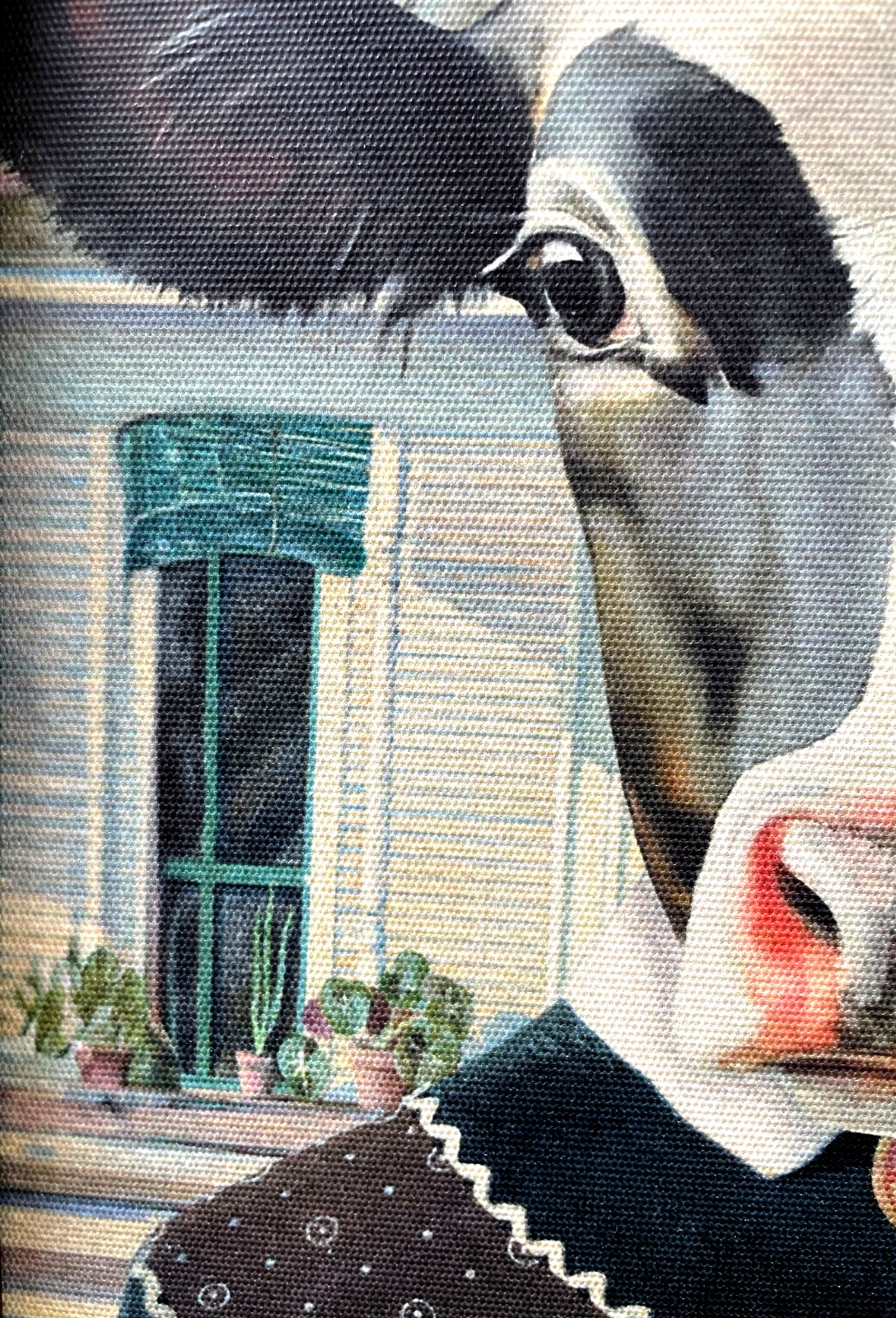 AMERICAN GOTHIC: Farm Animals Remake of 1930’s Iconic Painting, a Canvas Print
