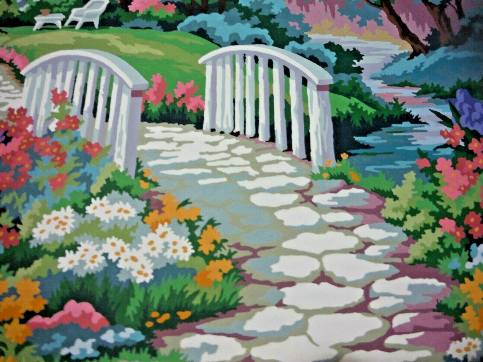 Finished Paintworks Dimensions Paint By Number English Cottage #91019 Unframed