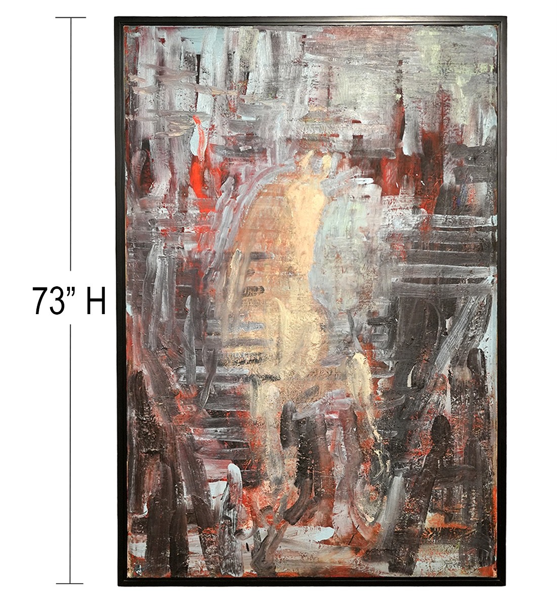 Christopher Lebrun, UK (Born 1951) Large Oil Painting Christies Provenance 1981