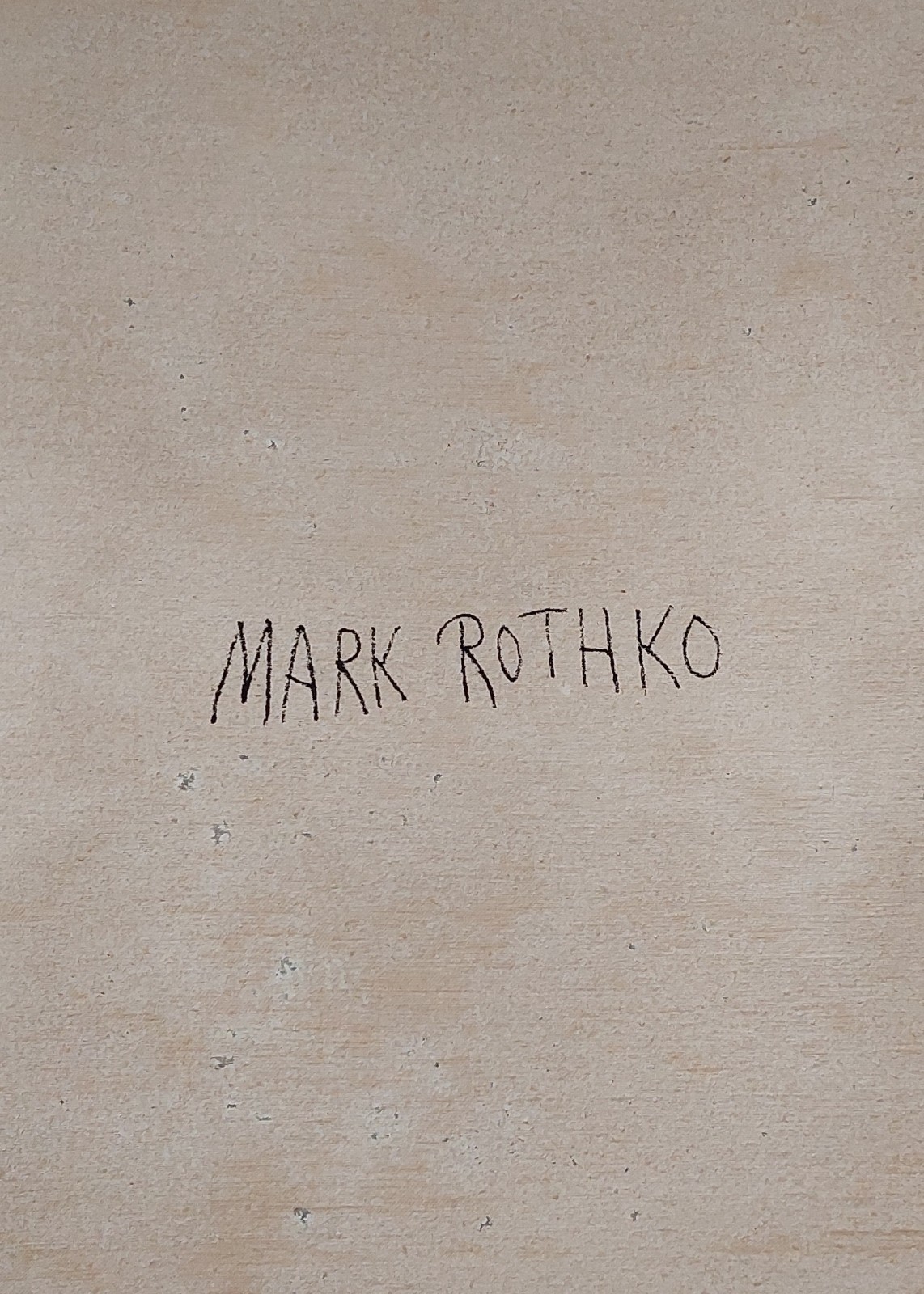 Mark R0THK0 Signed Abstract Expressionist Oil Painting On Canvas – American Art