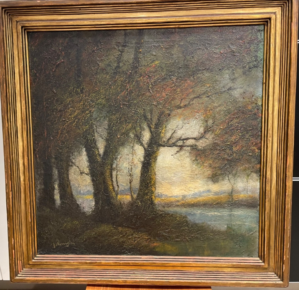 Charles Hetherington Oil Painting on Canvas landscape