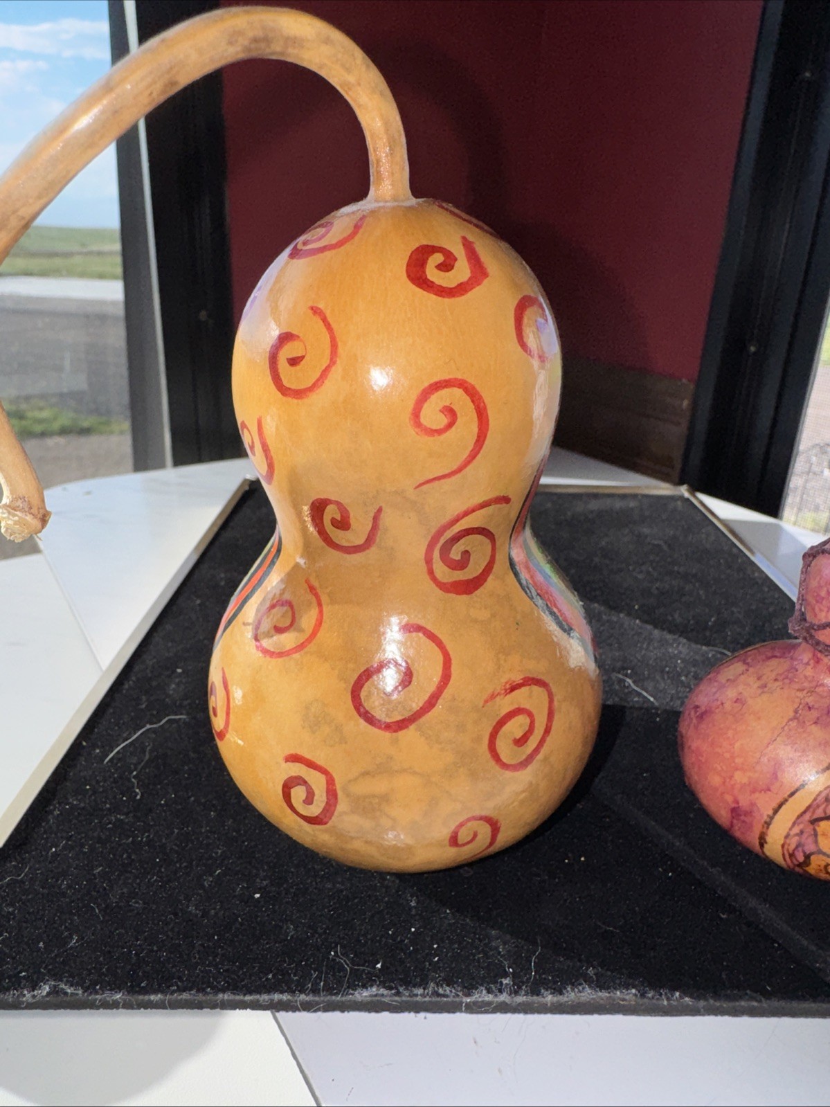 Hand-Painted Gordes Signed Devon And Lovely April 2016