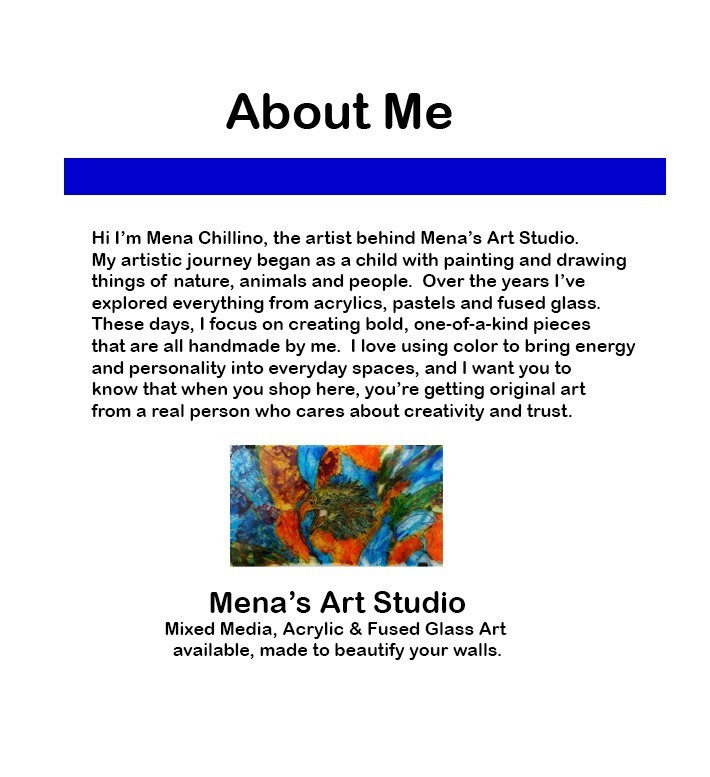 Child Abstract Pinwheels Expression 14X11 Original Art on Quality Paper by Mena