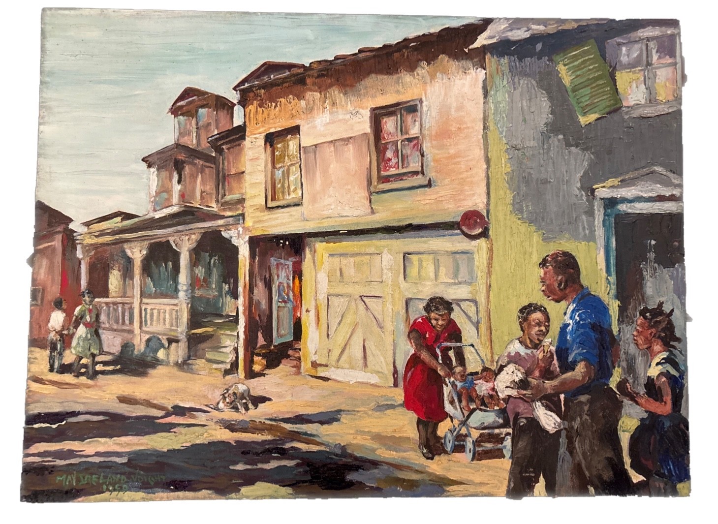 May Ireland Voight Oil Painting , Black History, Harrisburg Pennsylvania