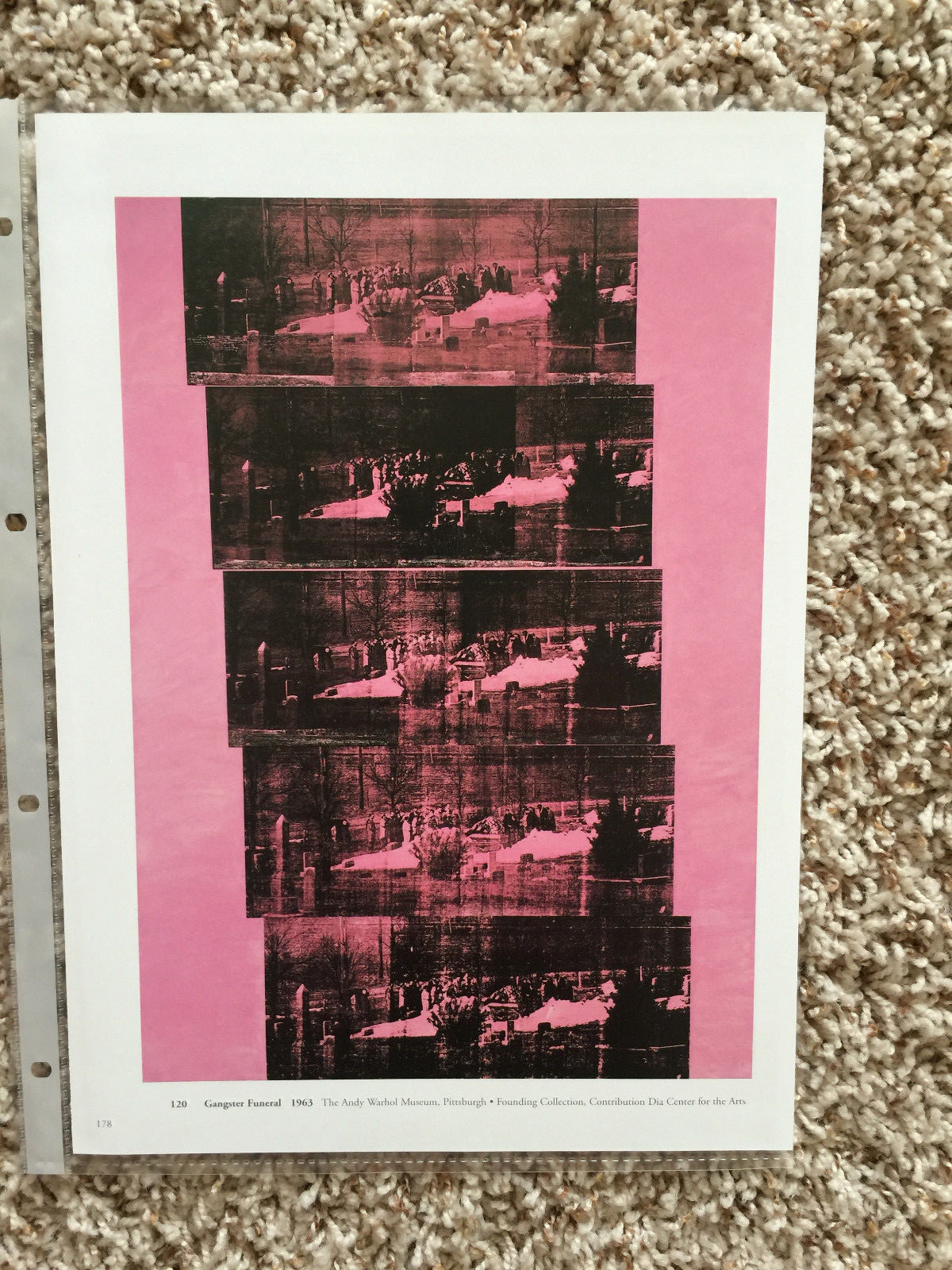 Andy Warhol, signed print, «Ambulance Disaster, 1986 – COA