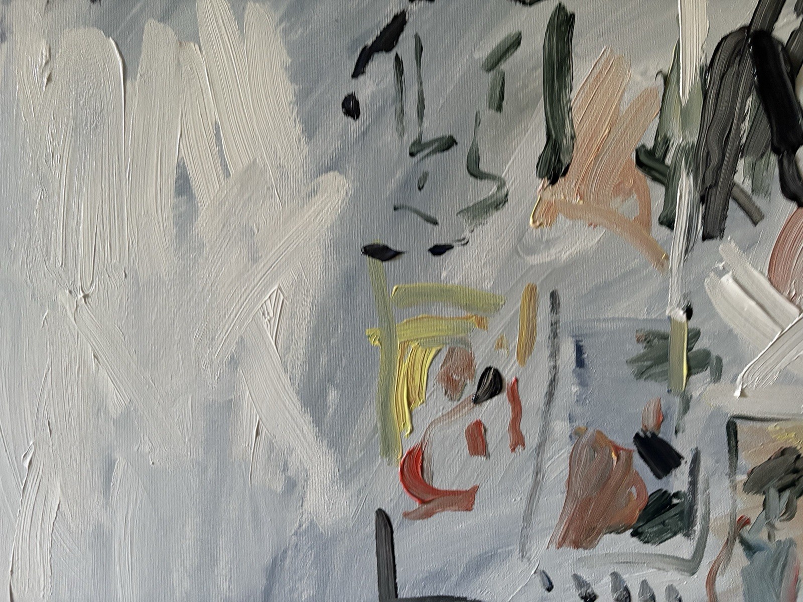Neo-Surrealist Painting On Canvas 20”x24” Original Signed