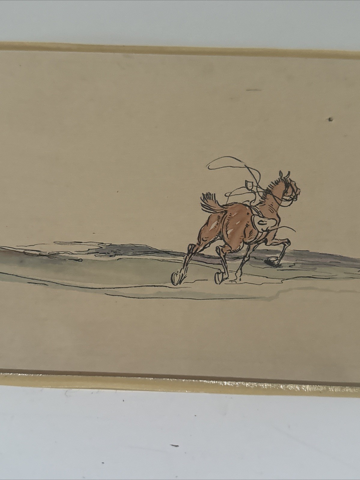 Antique Painting Portrait Woman Women Female Horse Horse Illustration Kraemer
