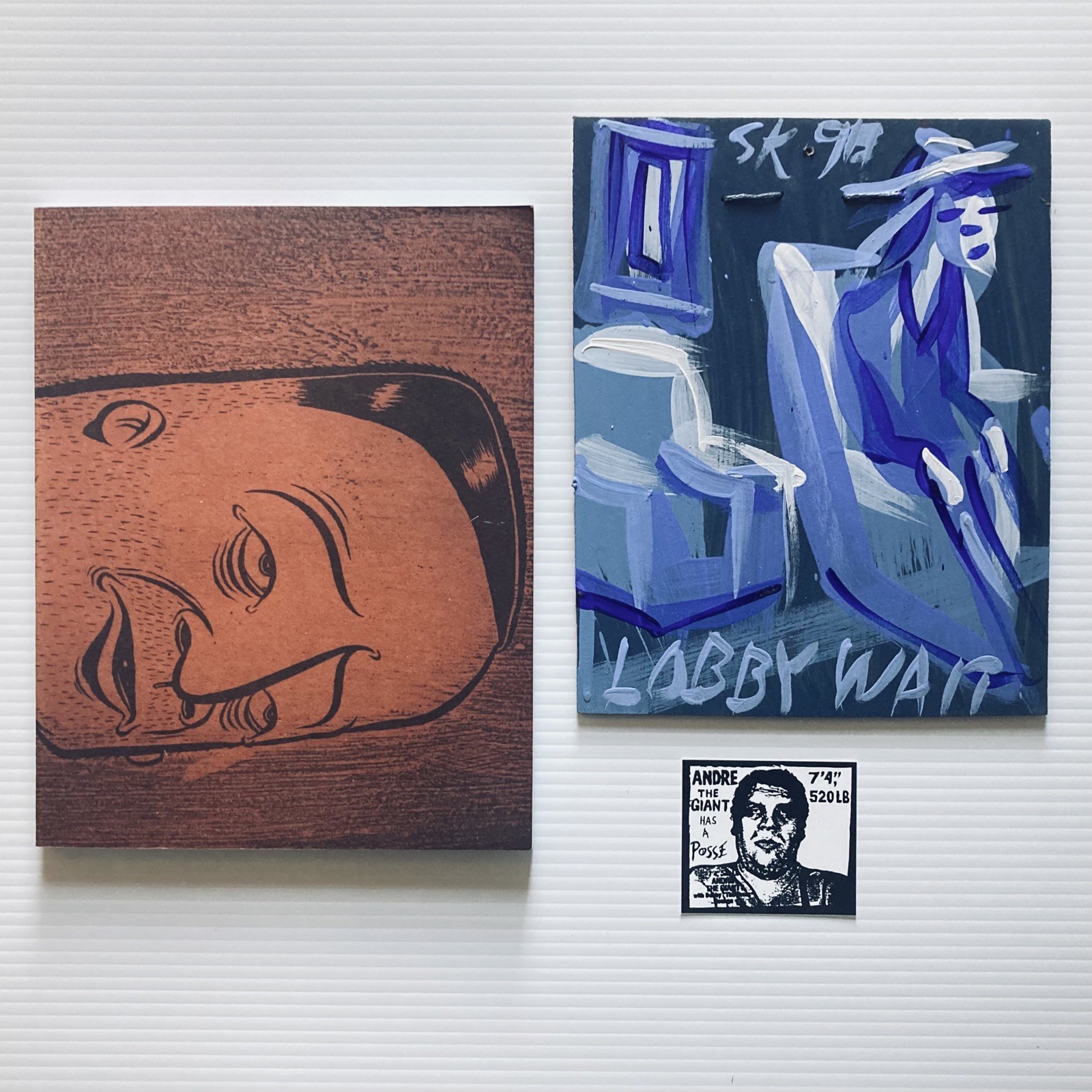 Sex Sells Magazine w/ Steve Keene Painting (1998) | KAWS Fairey McGee Issue 2