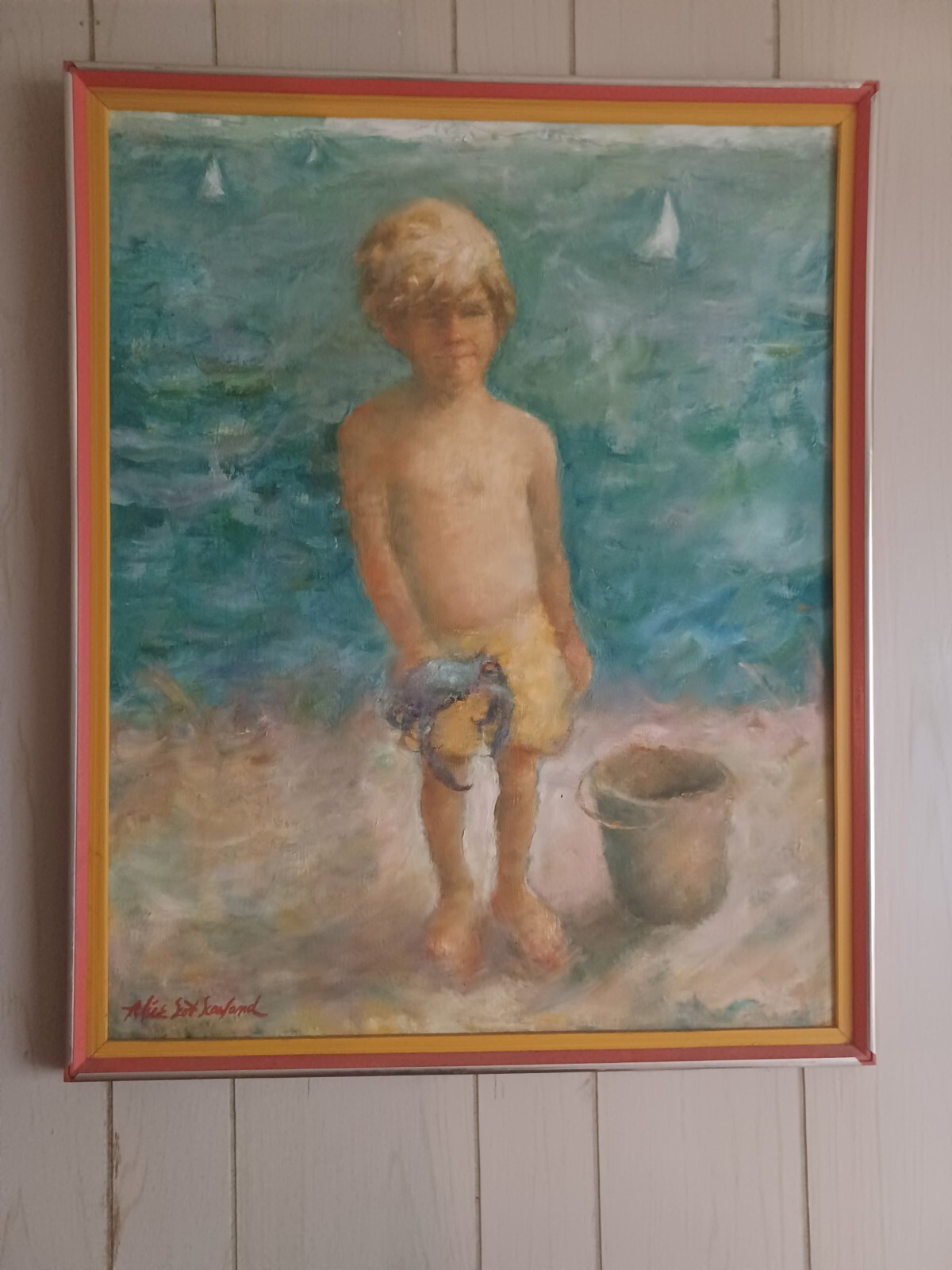 Alice Scott BEAUTIFUL 32″×26″ if interested contact me to arrange shipping