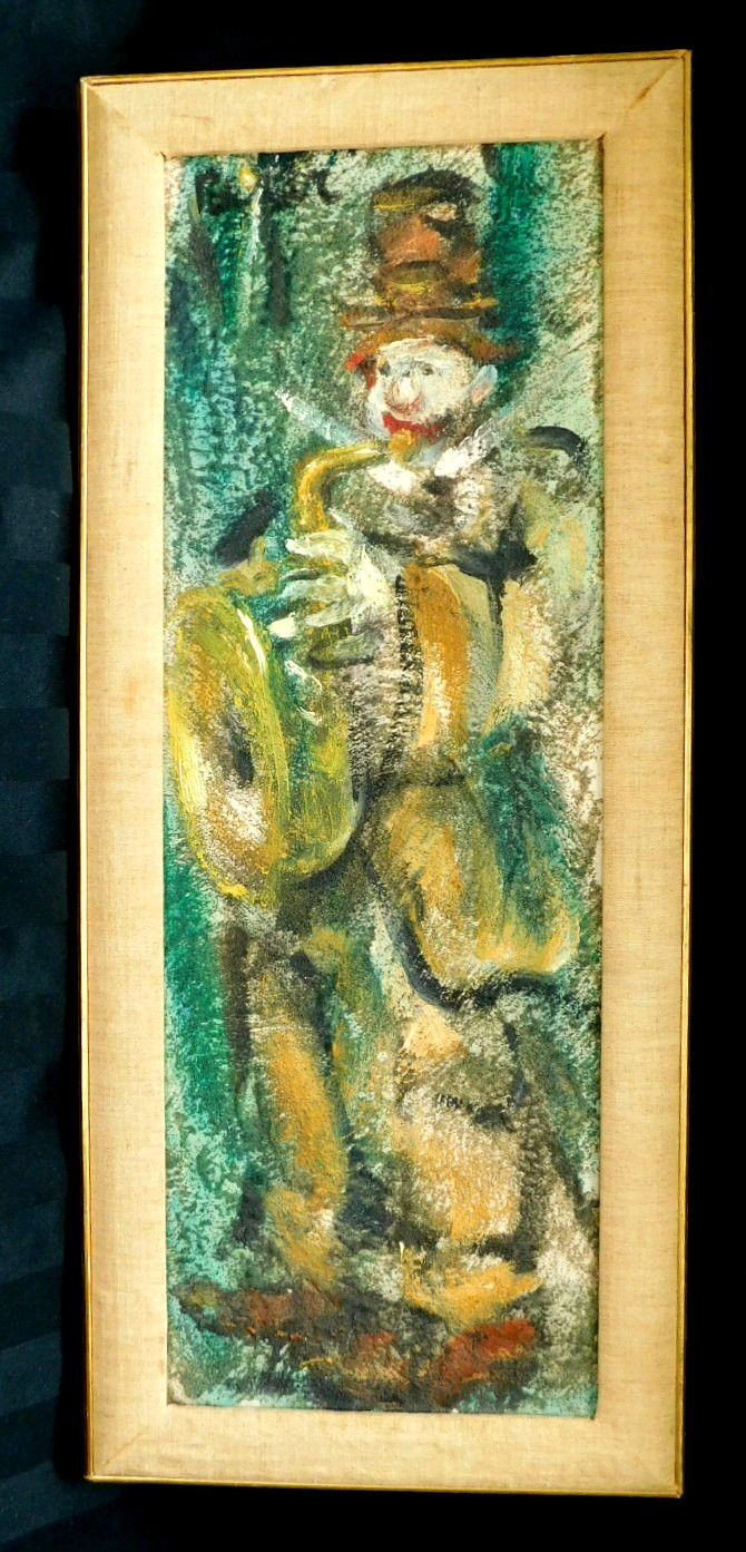 LISTED GERMAN/ AMERICAN KURT POLTER (1914-1987) FINE ORIGINAL OIL PAINTING