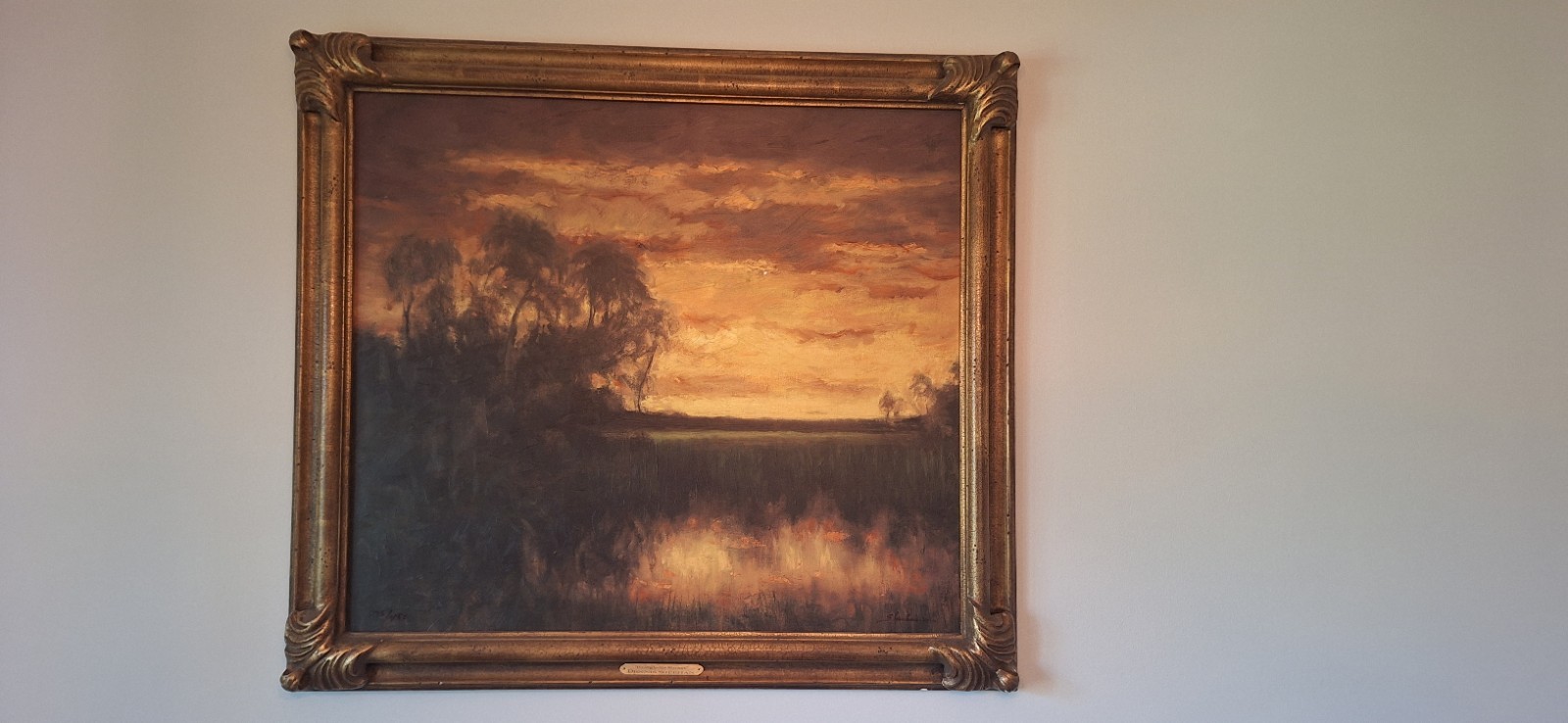 DENNIS SHEEHAN Everglades Sunshine Signed # Painting