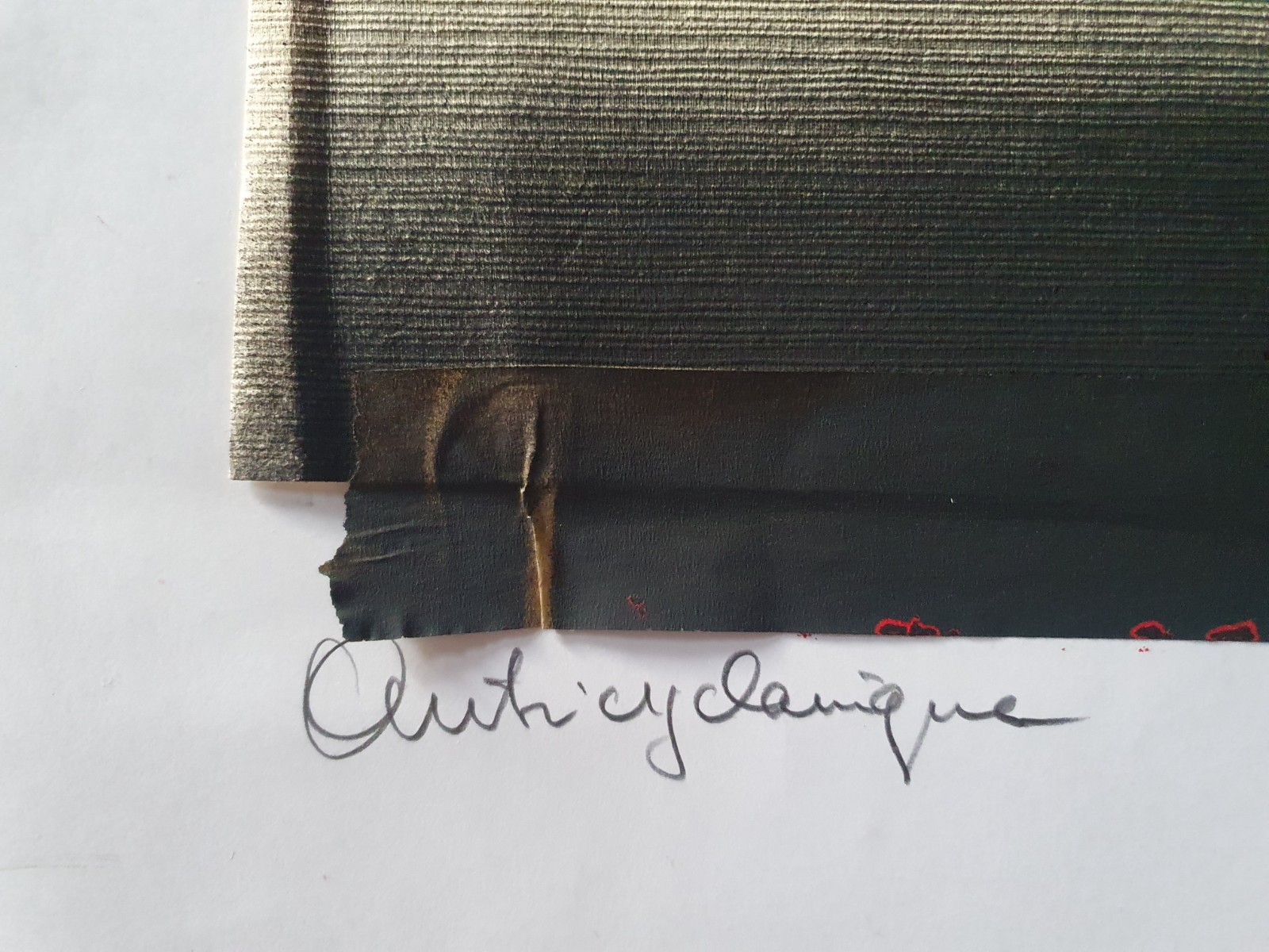 Large Collage Mixed Signed André Bucher Sculptor Swiss Abstract Dorny