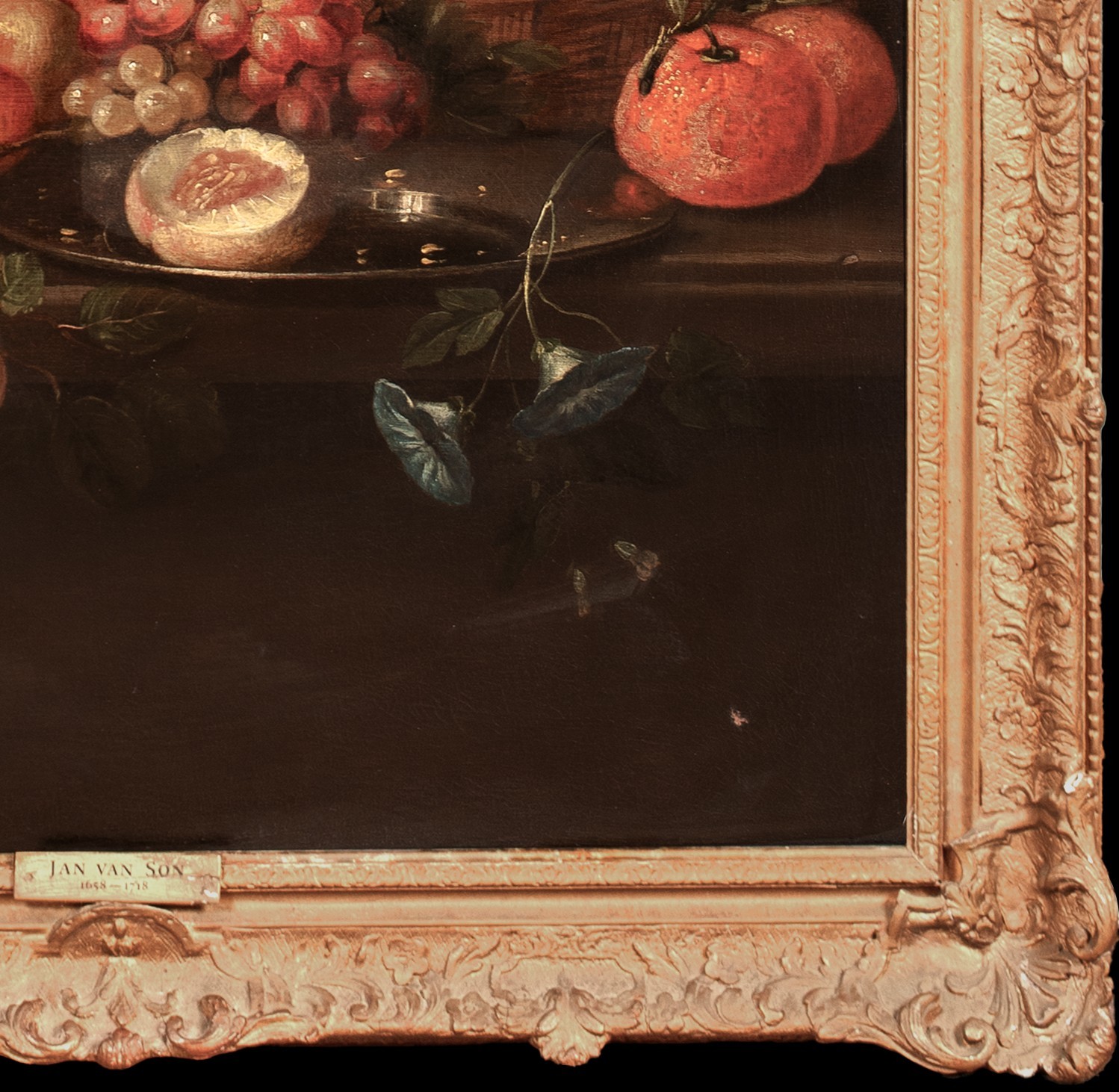 Large 17th Century Dutch Old Master Still Life – Jan Frans VAN SON (1658-1718)