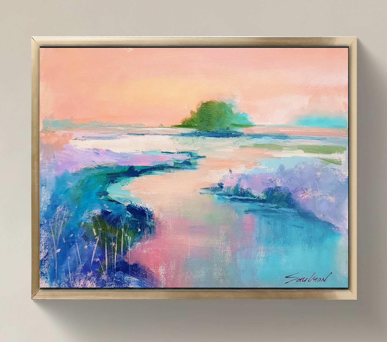 Original Impressionist Painting on 14×11 inch Canvas – Signed by the Artist