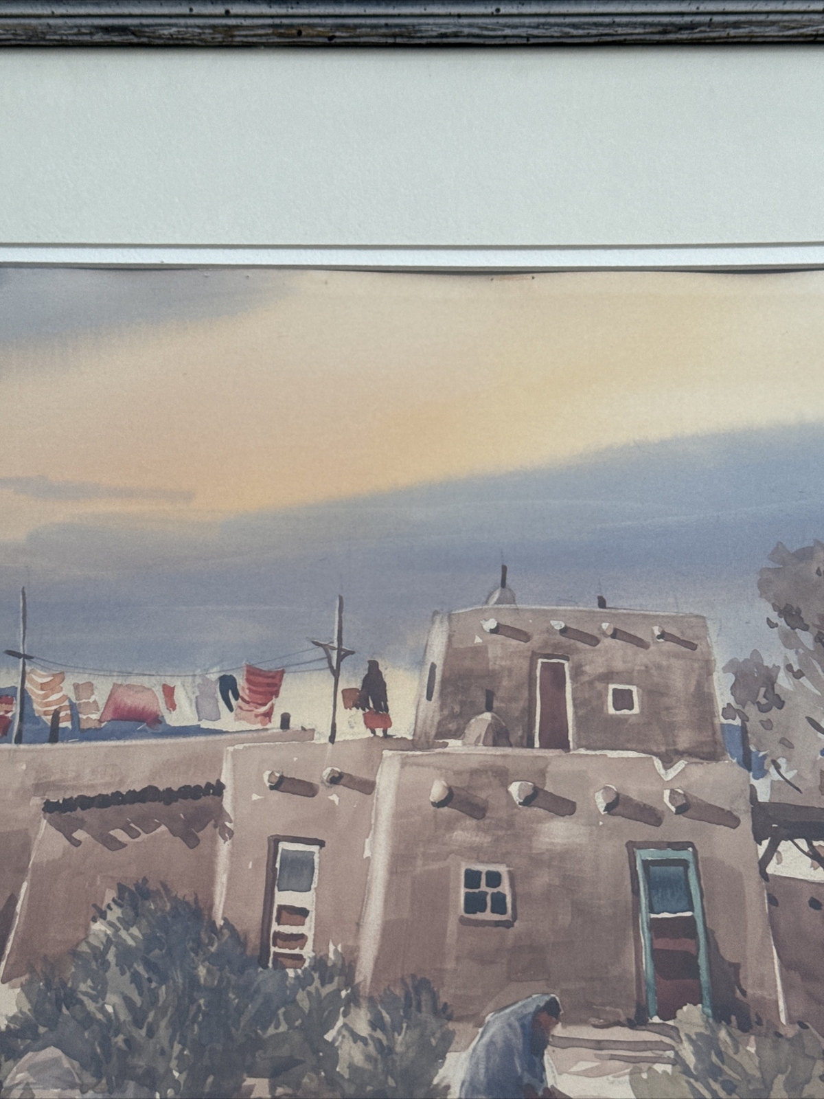 DON BRACKETT PAINTING NEW MEXICO NATIVE AMERICAN INDIAN LISTED FAMOUS EXHIBITED