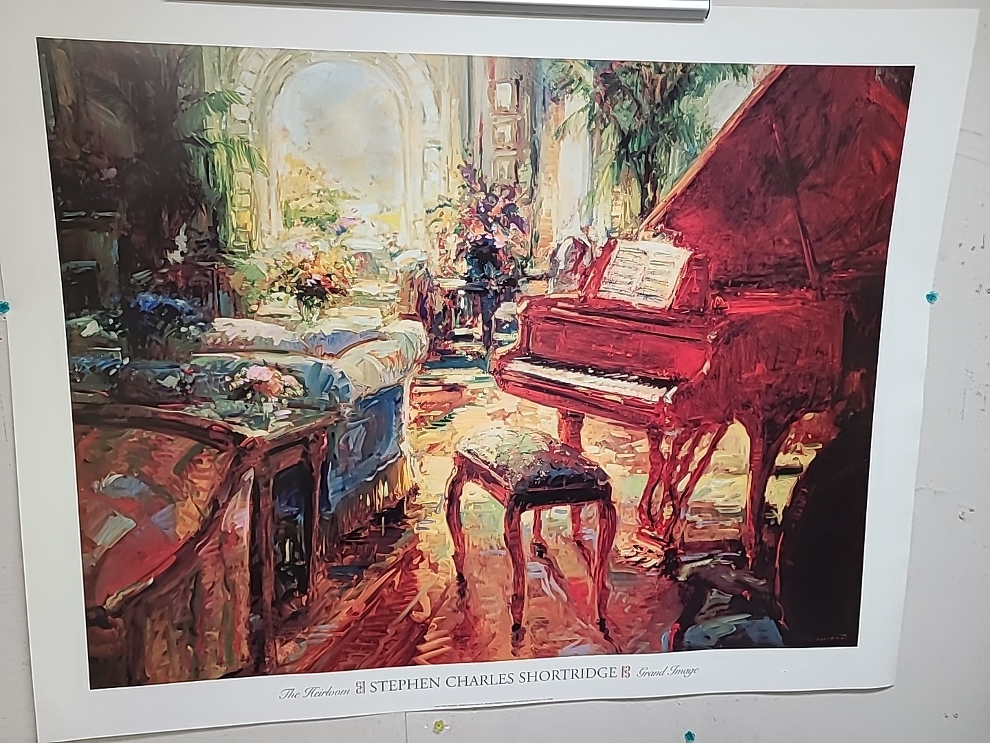 Stephen Shortridge ‘The Heirroom Poster Over Size 35″ X 45″ 2002