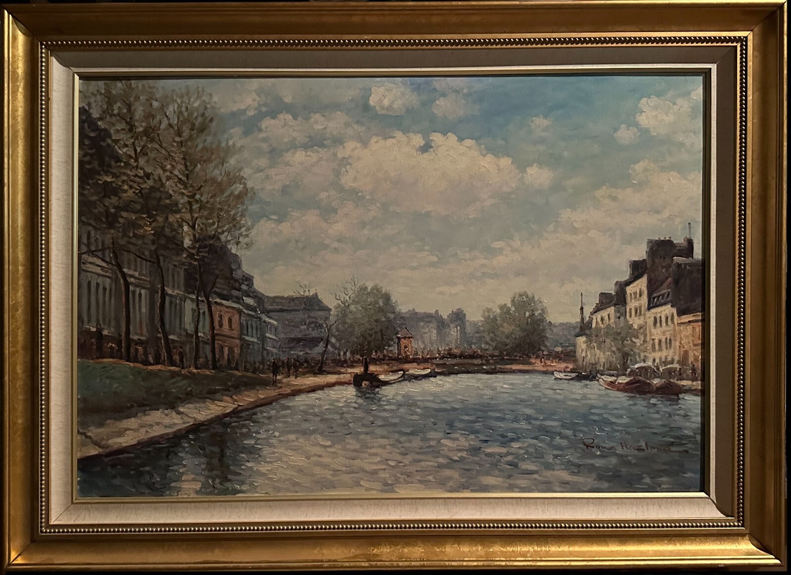 Canvas painting 31 in X 43 in (Local Pickup Available)