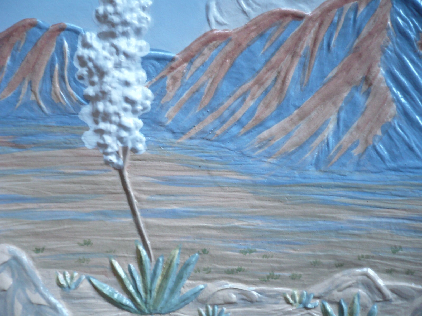 KATHI HILTON, LISTED CALIFORNIA PLEIN AIR DESERT SIGNED PLATE 63/100 RARE CALIF