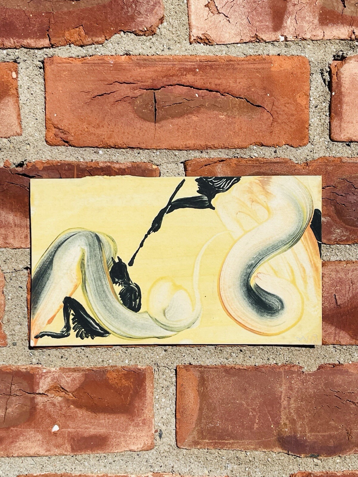 Rare Signed 1920’s Hot Starch Mythic Painting By Walter Otto Beck. Innisfree NY