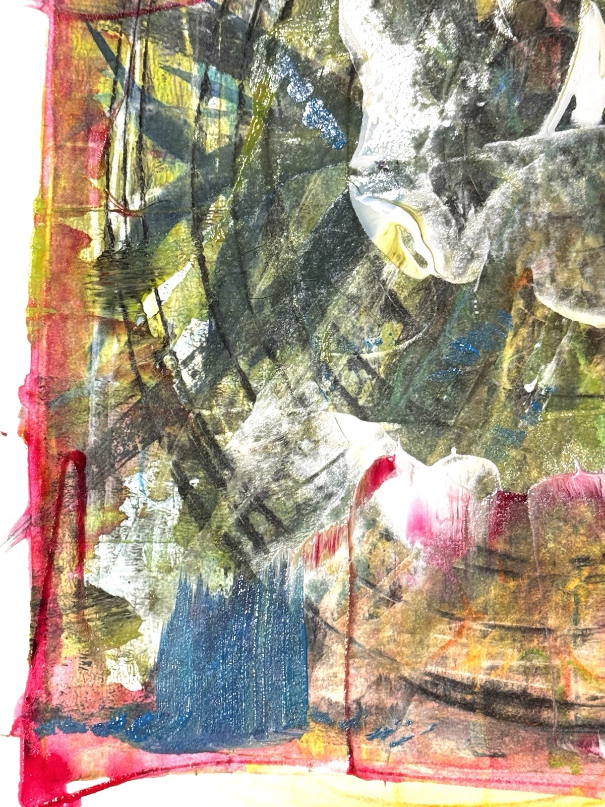 Original Abstract Expressionism 9×12 Handmade Unique Signed Fine Art 11