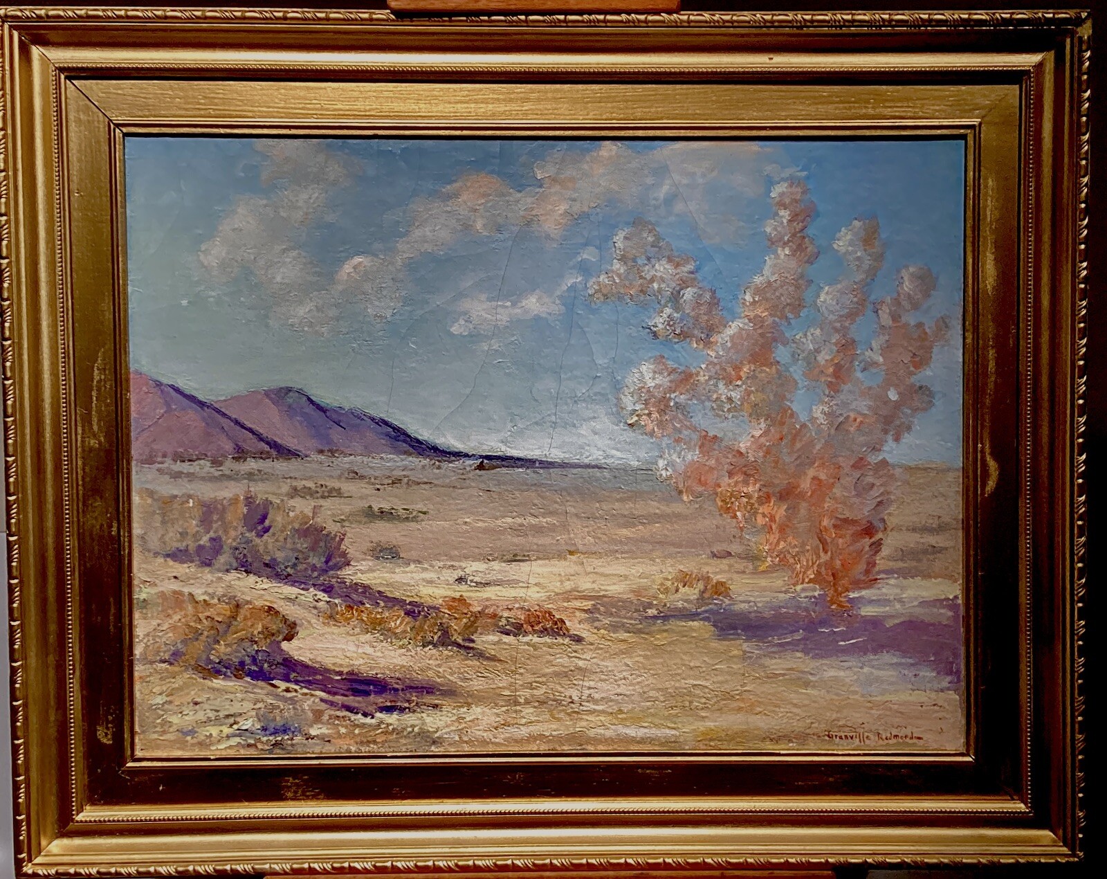 Granville REDMOND, «Desert Bloom in Nevada» by the West’s First Impressionist!
