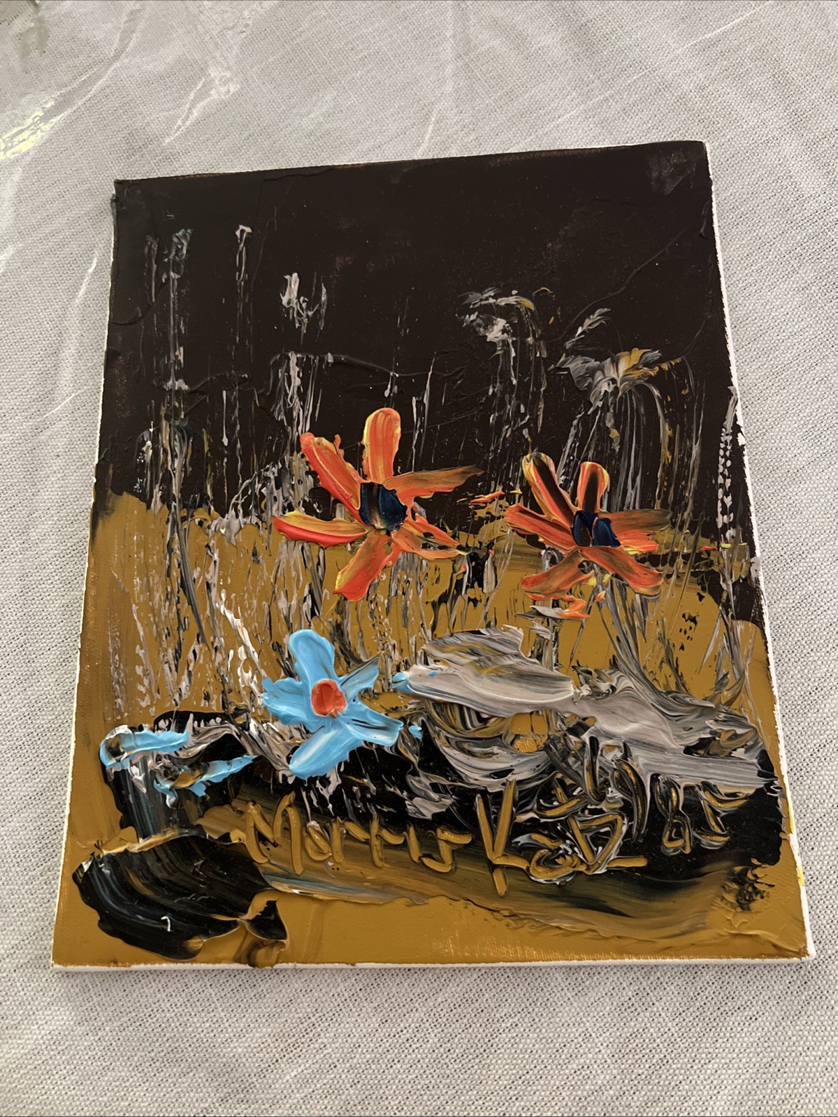 morris katz oil painting