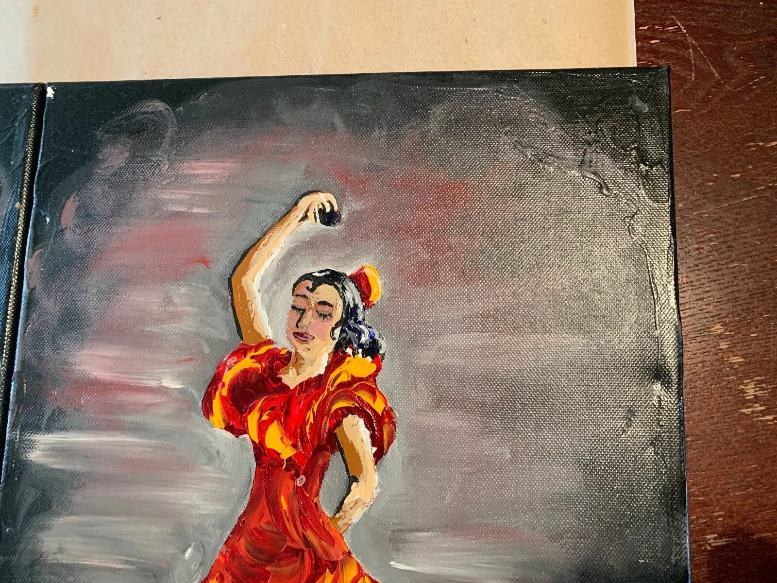 “Le Chocalat” 2-16×12” Original Artwork Signed Lori D. Bailey W/COA