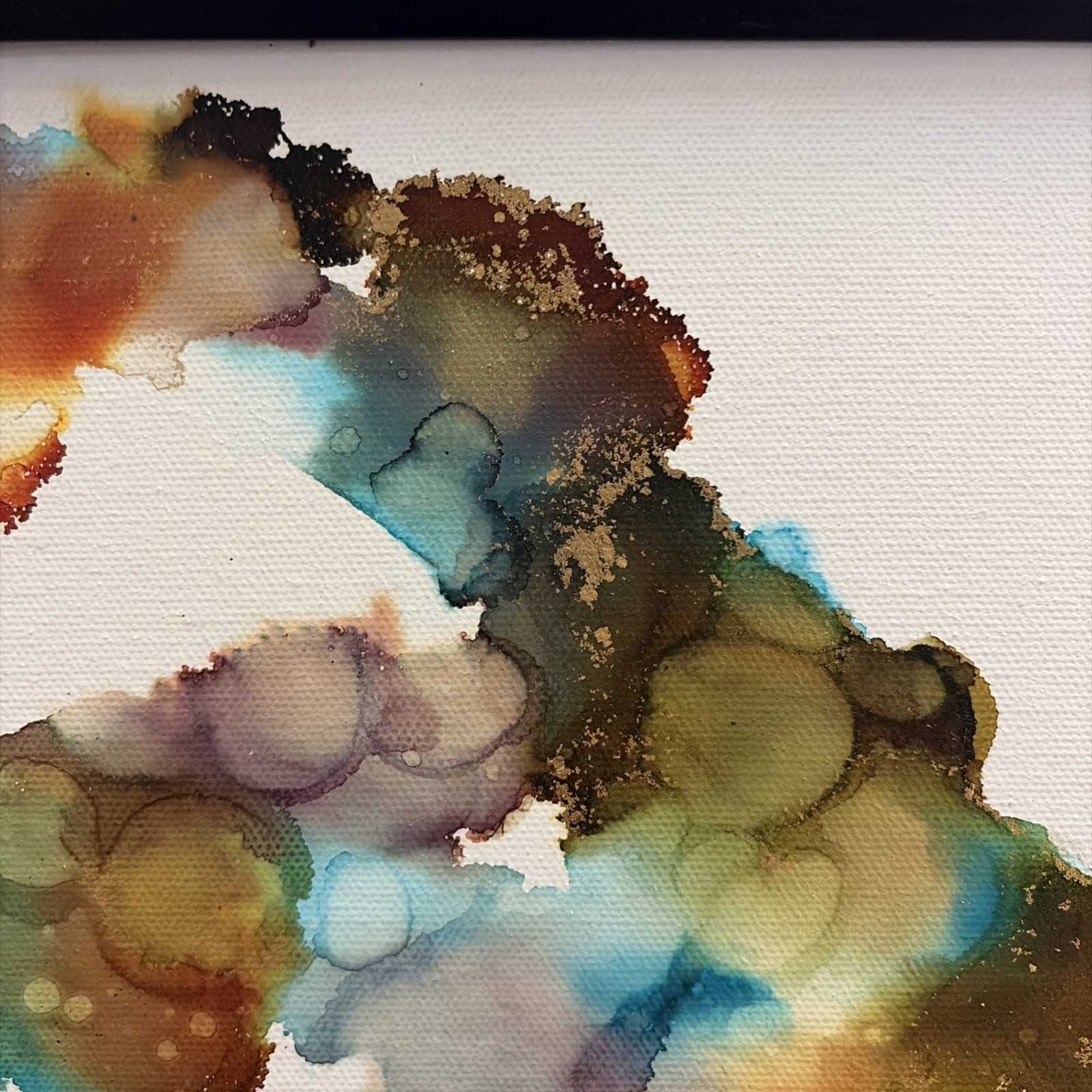 Abstract Alcohol Ink Art Work Signed -Ingrid Elizabeth Art 2022 (6)