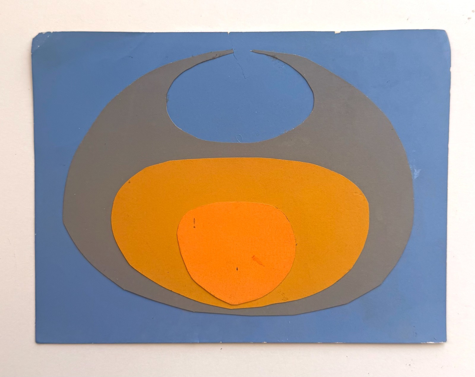 Two small Abstract studies by Oli Sihvonen from the 1960’s student of Albers
