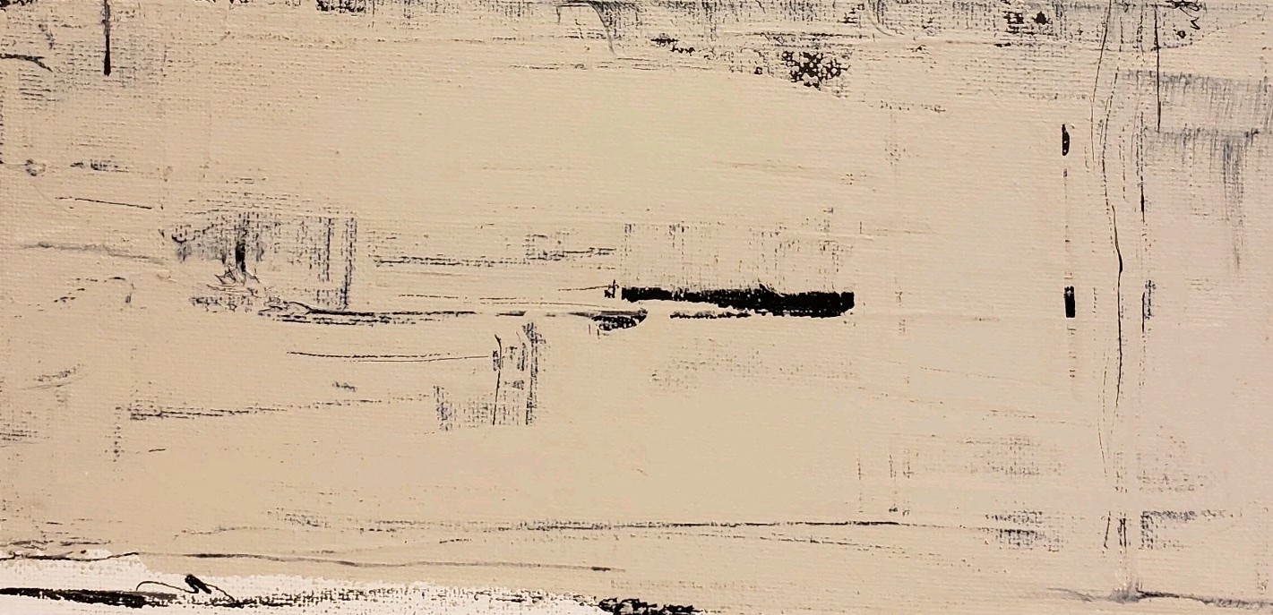 No.663 Original Abstract Modern Minimal Painting By K.A.Davis