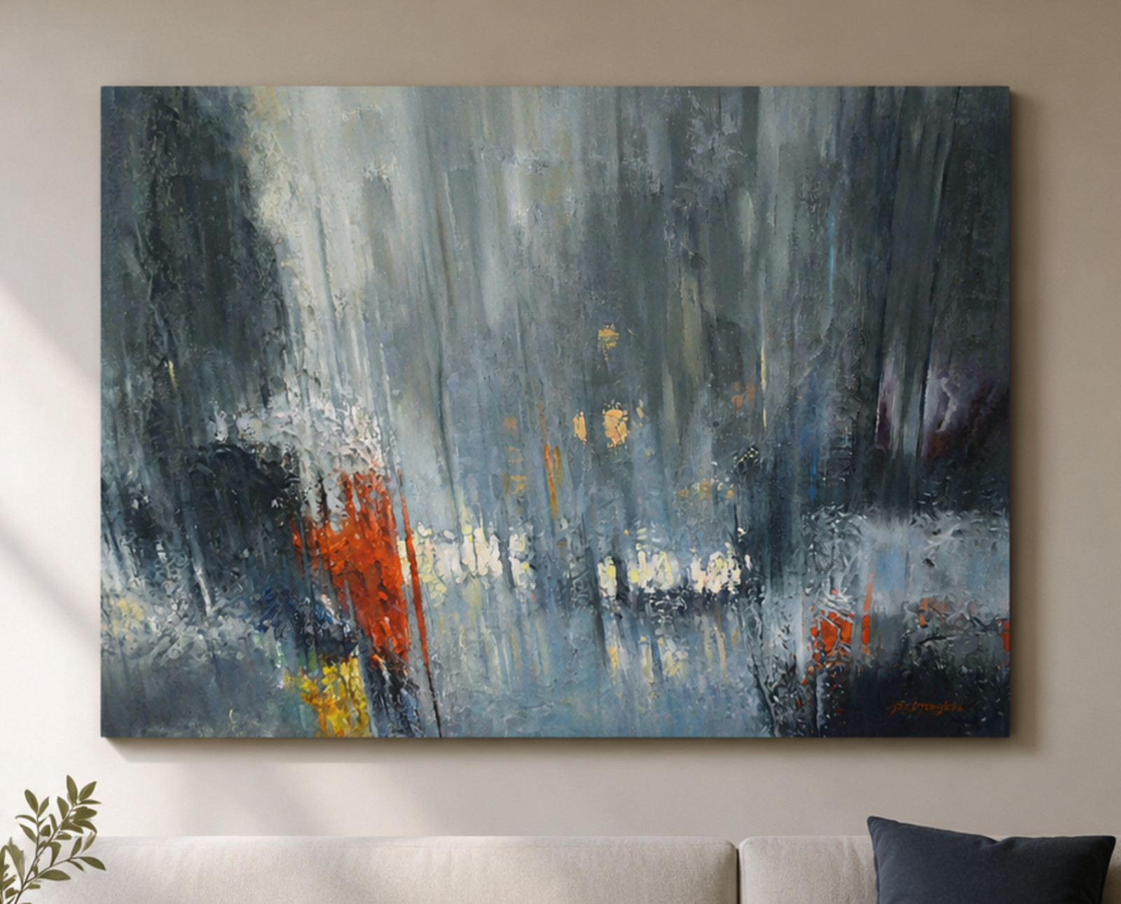 Jay Jack Jung (b. 1955) Original New York City Cityscape Painting | Signed OOAK