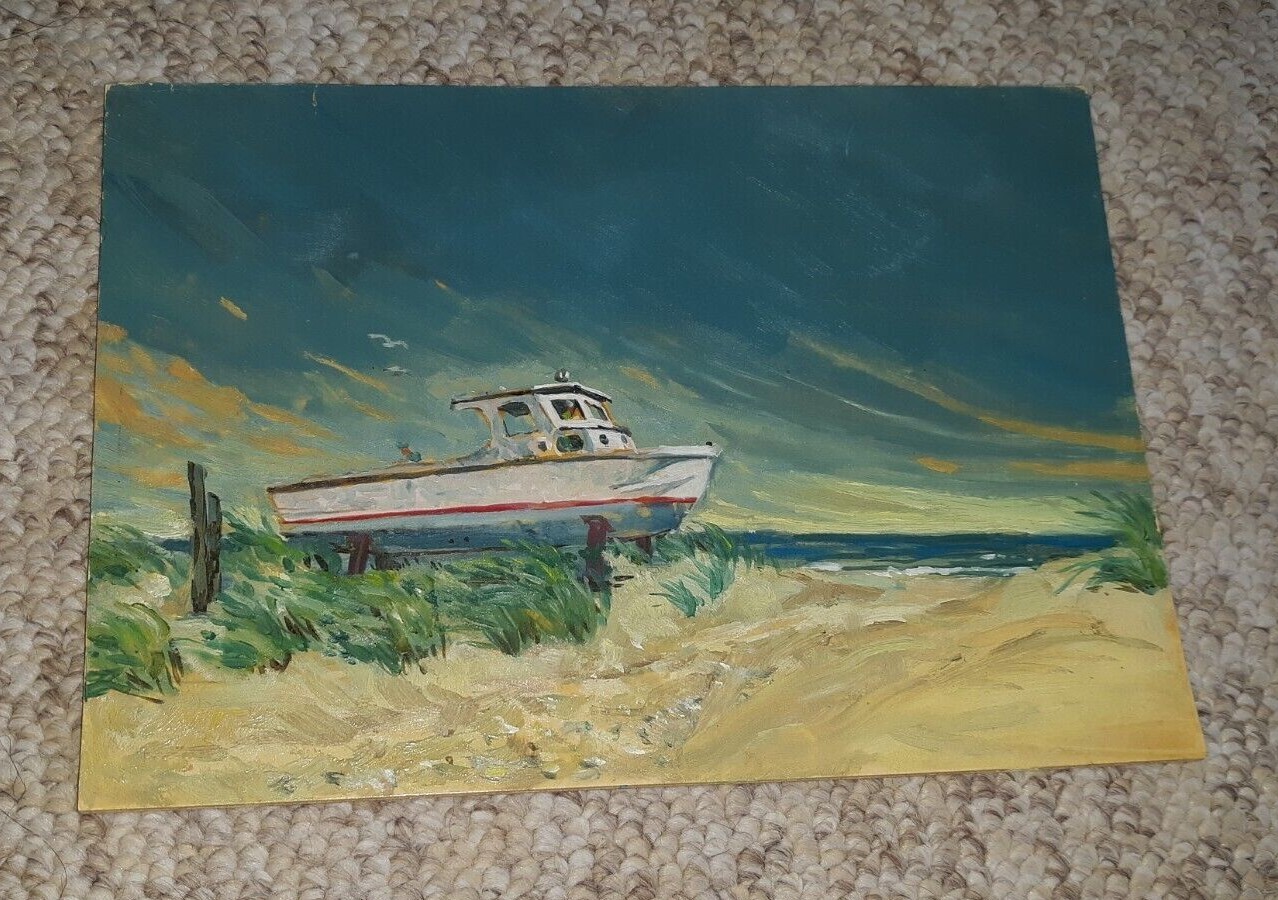 James Ponter Painting Lot New Jersey Shore Impressionist PAFA Philadelphia