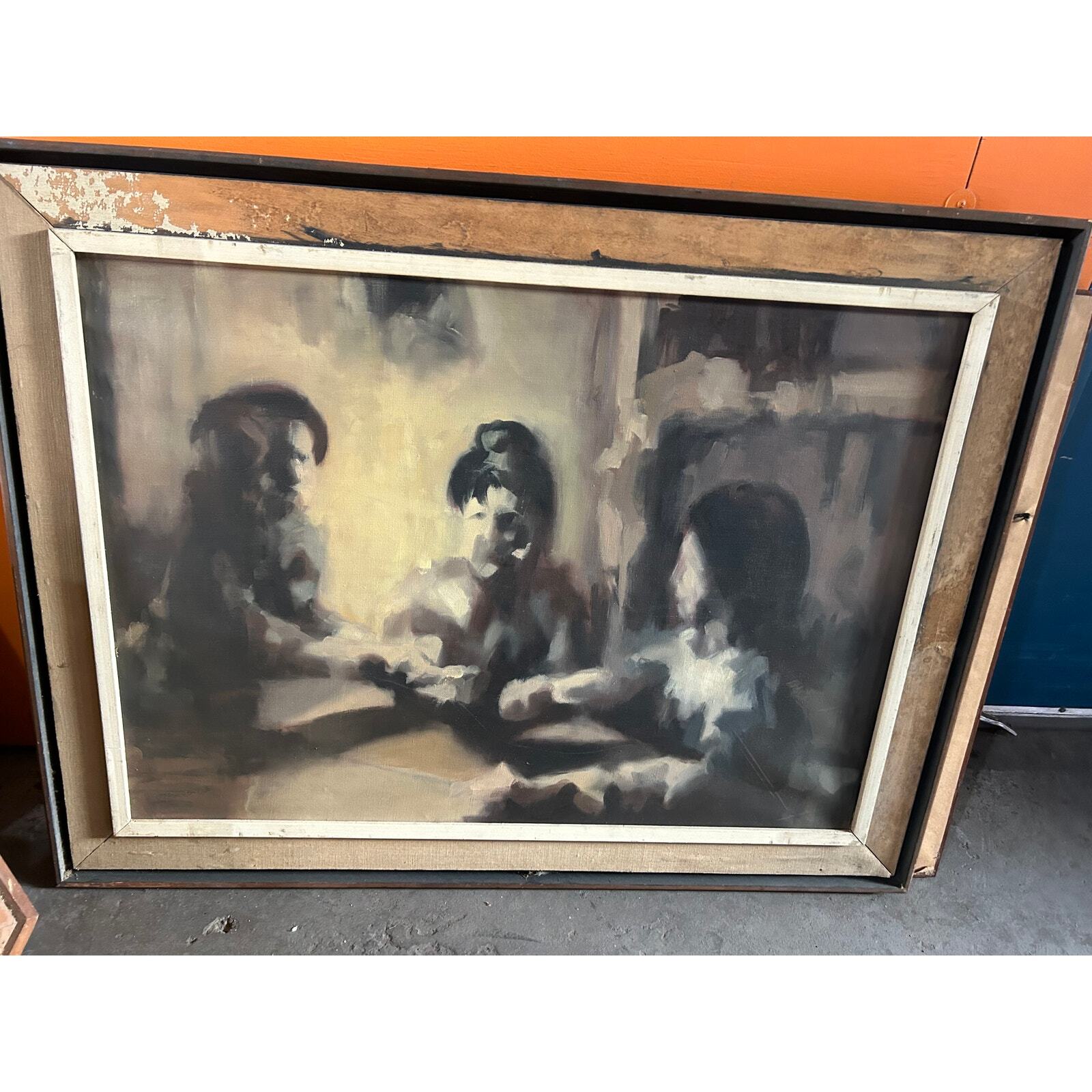 Robert Appel oil on canvas original art 20th century Yes Yes Board
