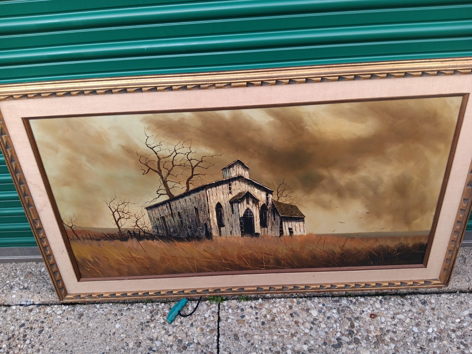 Early Wayne Cooper Painting 24in X 36in 1960s?