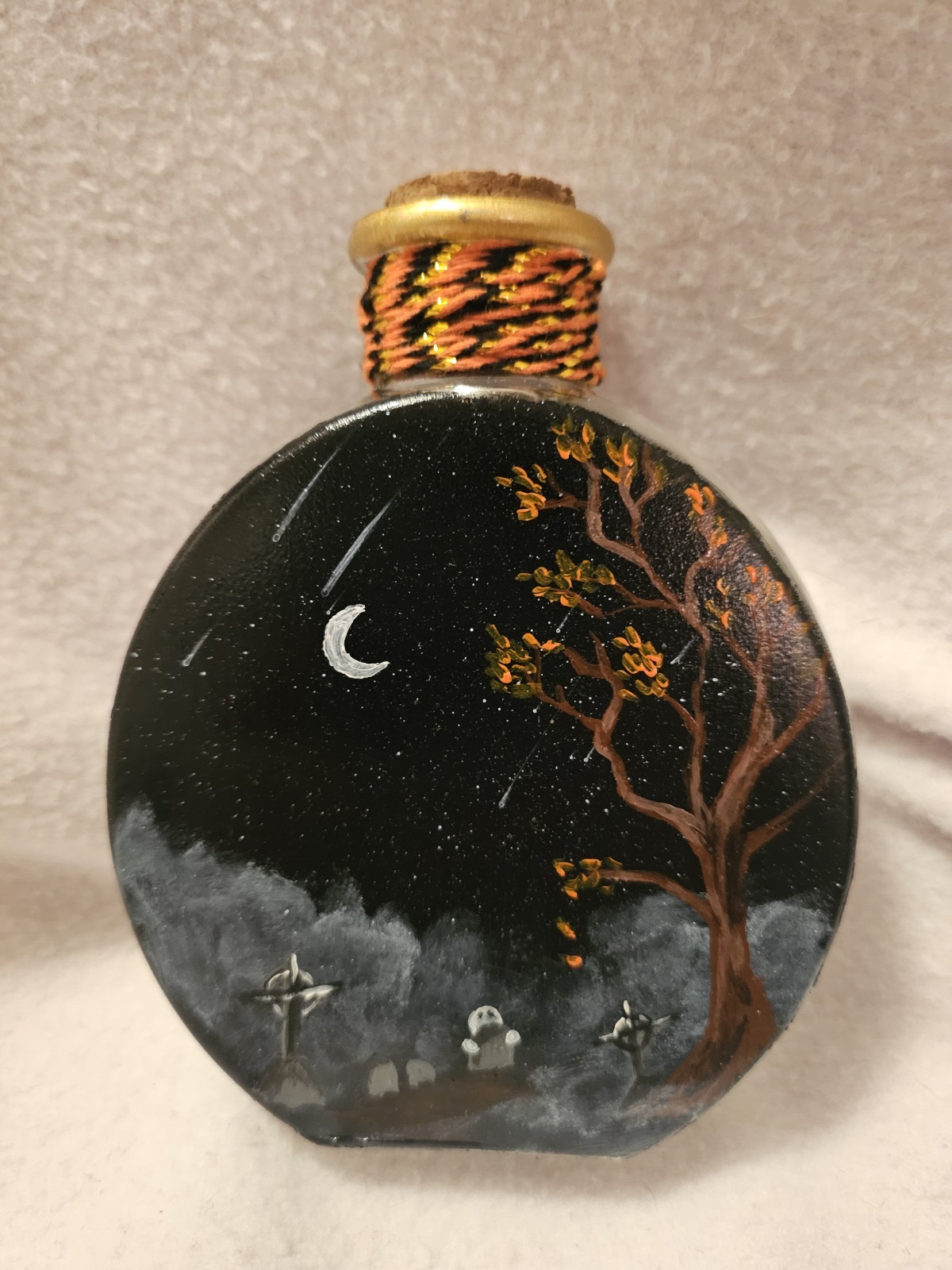Shooting Stars At Night, Painting